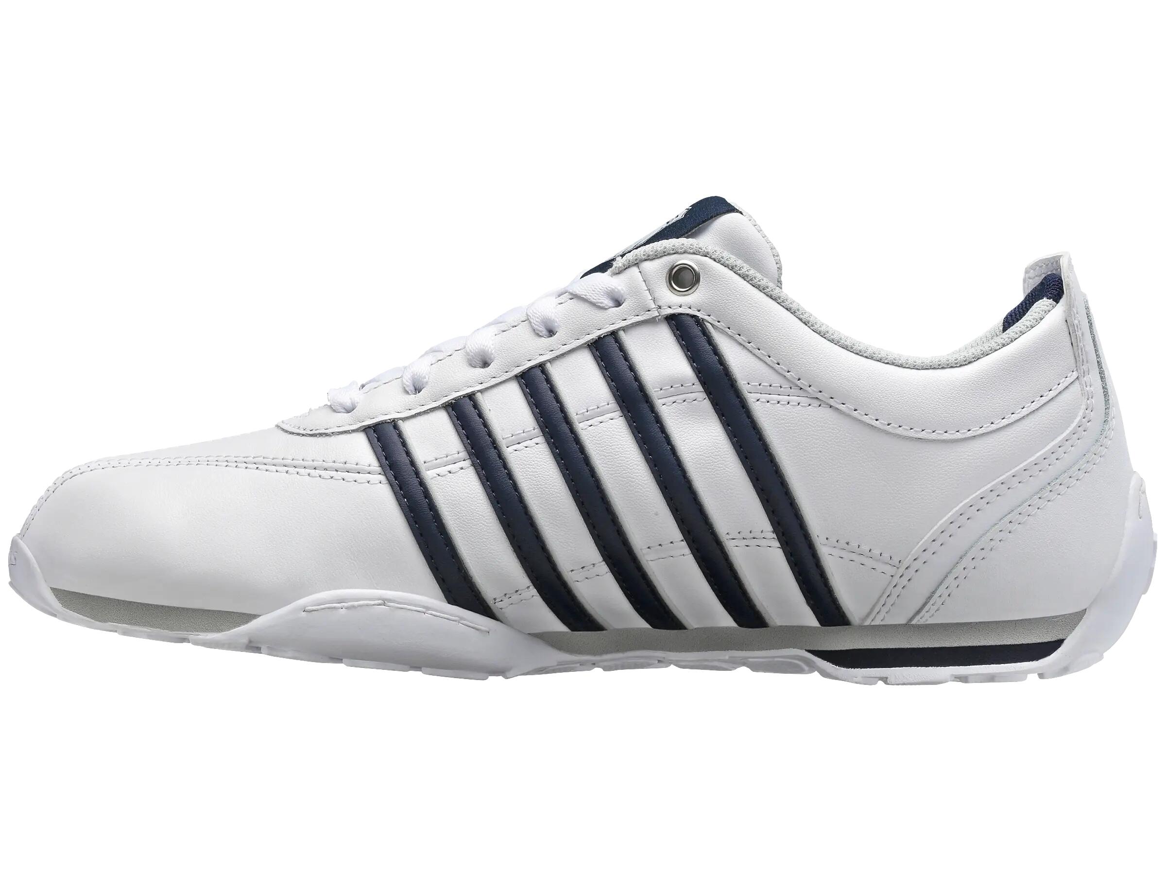 Zapatillas K-SWISS de caballero en piel, zapatilla deportiva clásica blanca 5/5