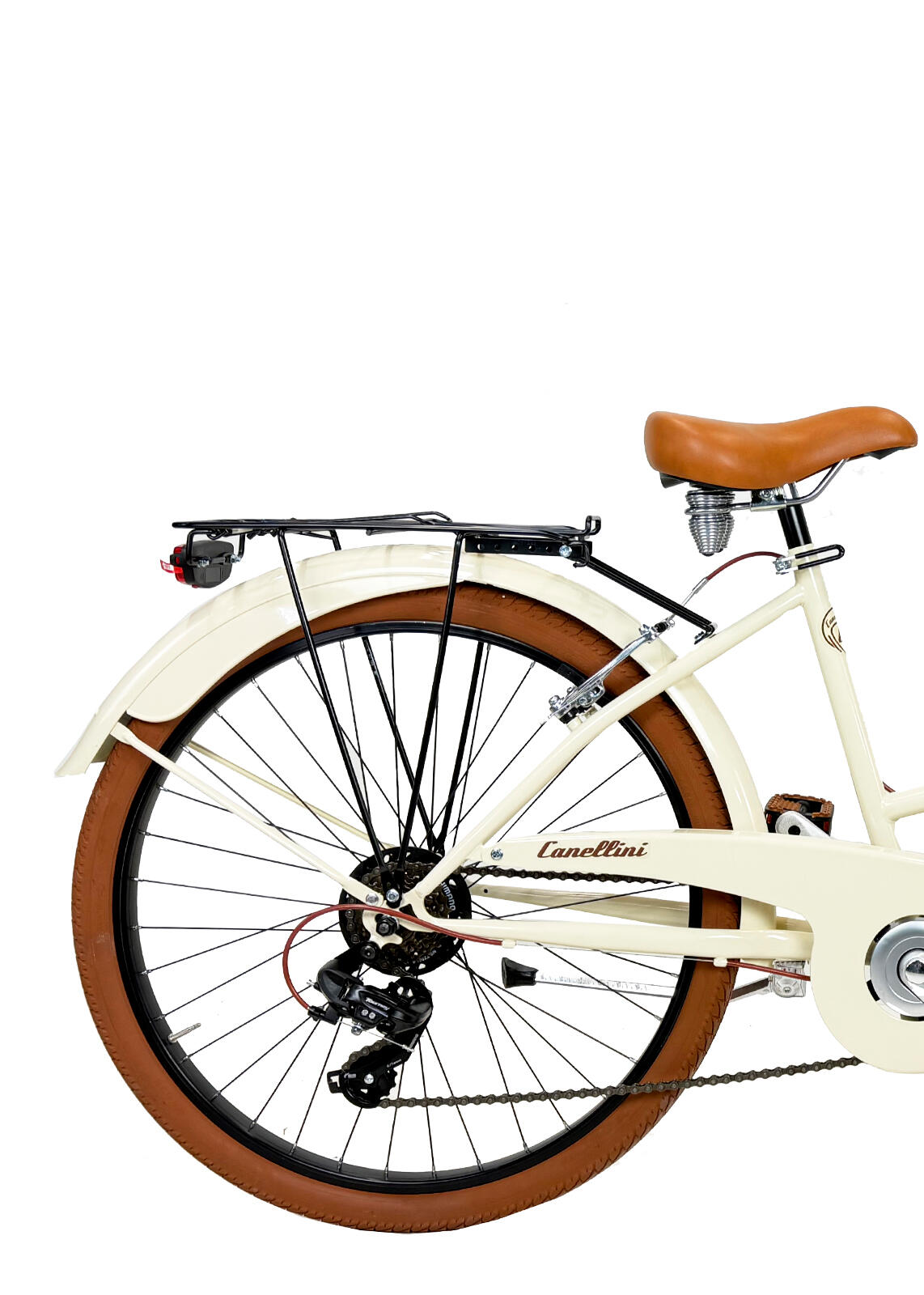 Bicicleta urbana Dolce Vita by Canellini CRUISER mujer - Crema 2/3