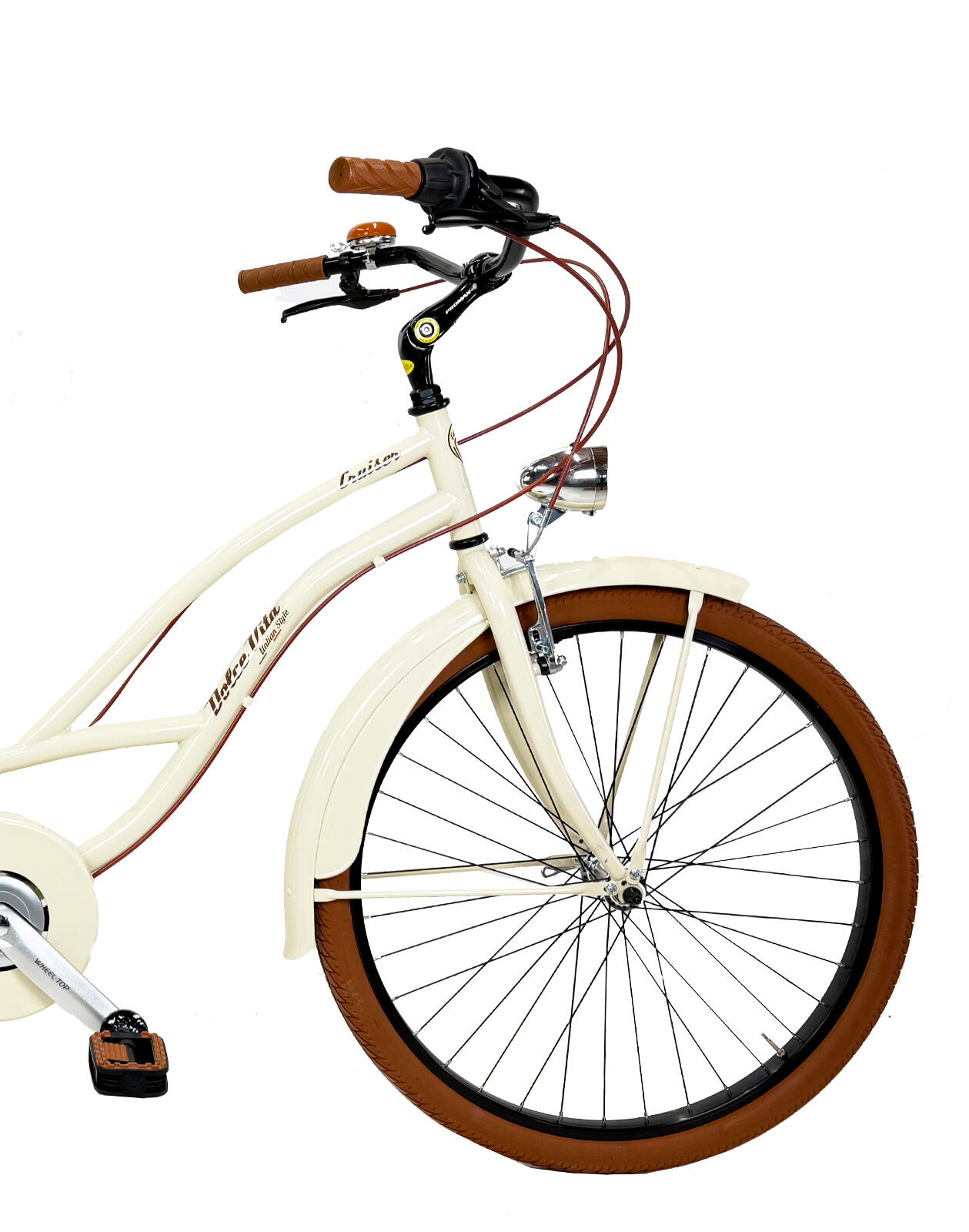 Bicicleta urbana Dolce Vita by Canellini CRUISER mujer - Crema 3/3
