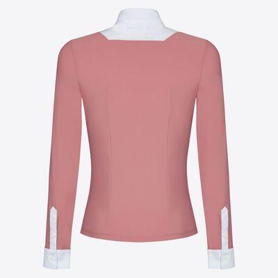 Cavalleria Toscana Young Riders Long Sleeve Jersey Wedstrijd Shirt Wit - 4/7