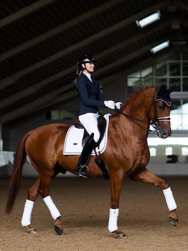 Tapis de selle White Perfection - Equestrian Stockholm 5/5