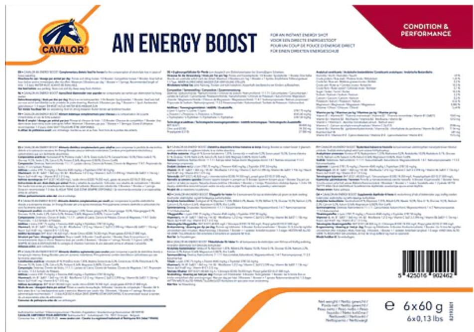 Cavalor An Energy Boost Paste 1 X 60 G Kleurloos - 5/5