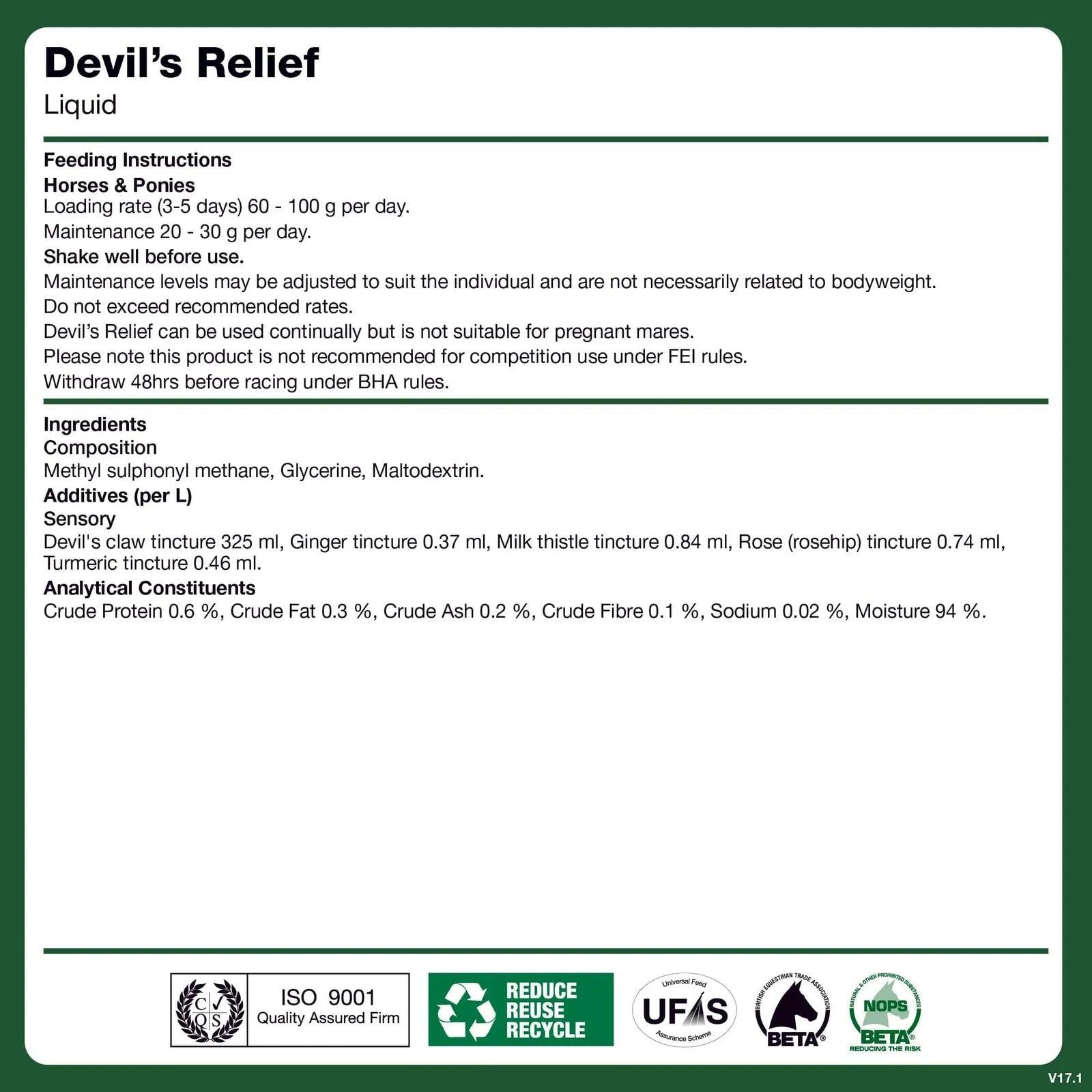 NAF Devil's Relief 4/5