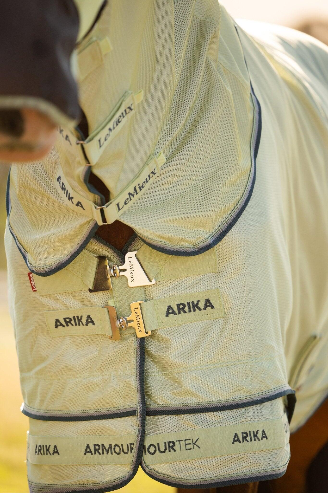 Paardenvliegendeken met halsdekking LeMieux Arika Armour-Tek 5/7