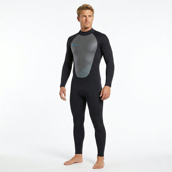 Combinaison néoprène intégrale - Homme 3-2mm - Gris