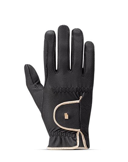 Roeckl Handschoenen Lona Bruin/goud - 7/7