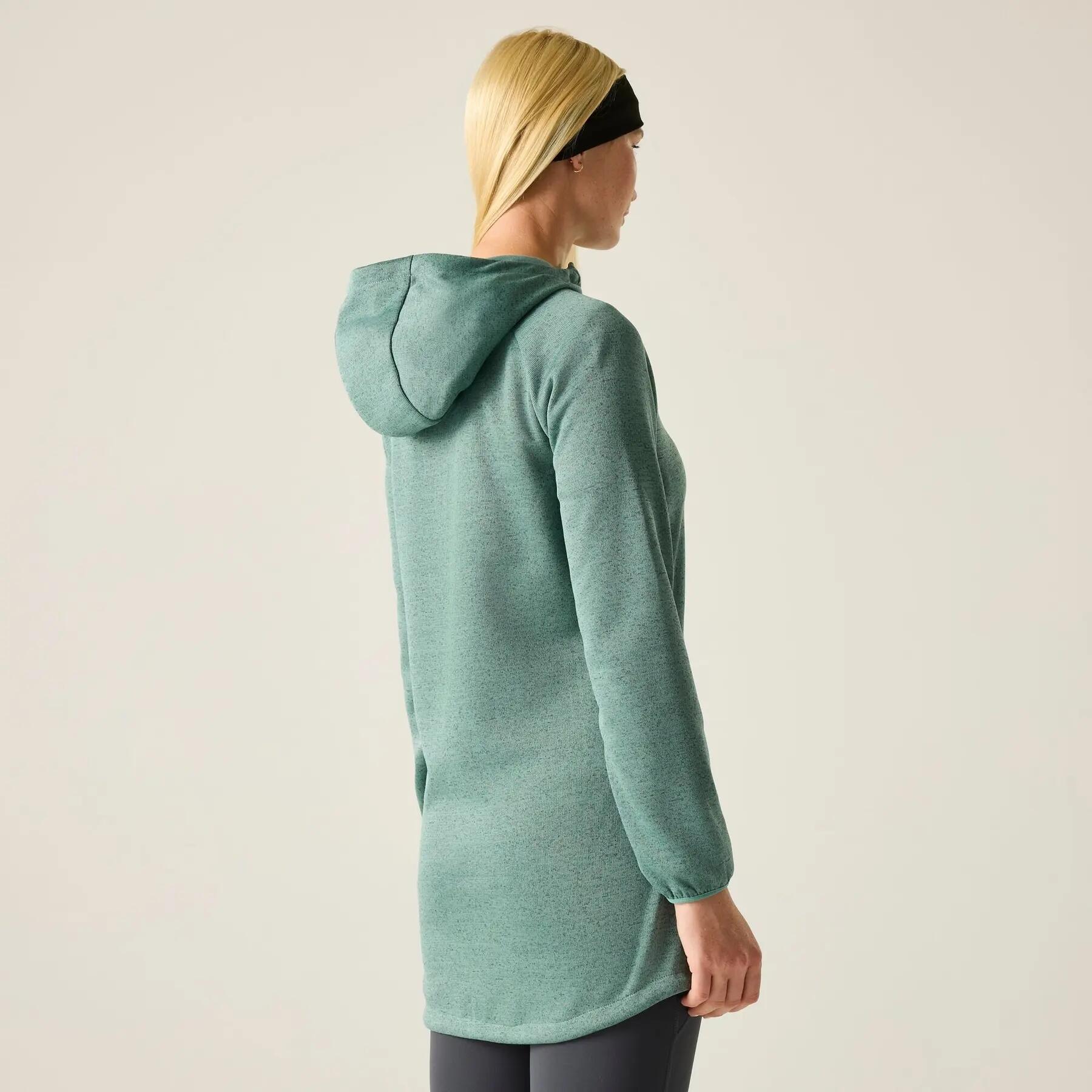 Bloomfield Long Line Fill Zip Hooded Fleece voor dames 6/7