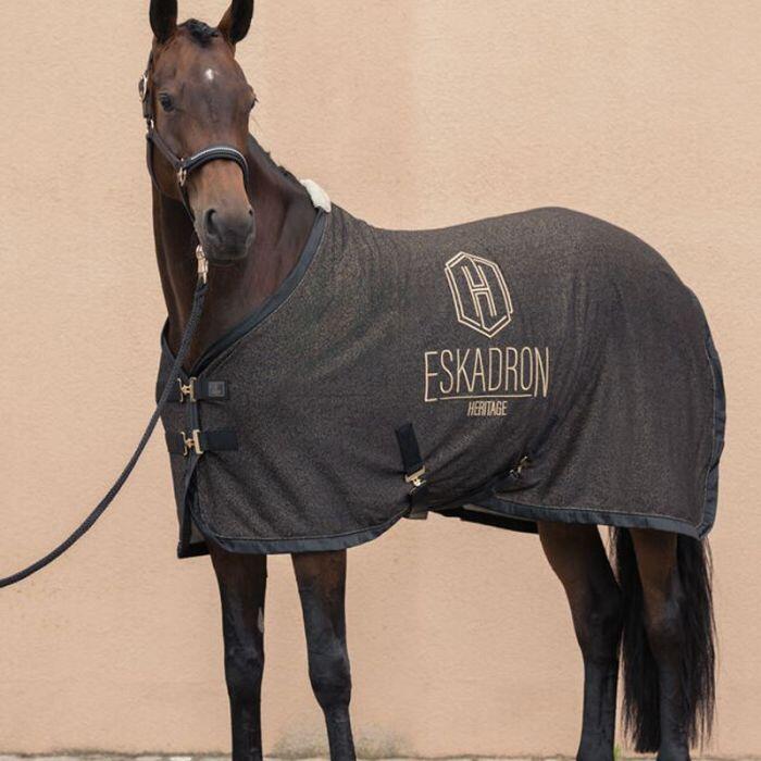 Eskadron Zweetdeken Jersey Sparkle Heritage 24/25 Bruin - 2/6