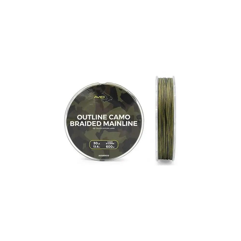 Trenza de lino principal Avid outline camo 300 m 2/5