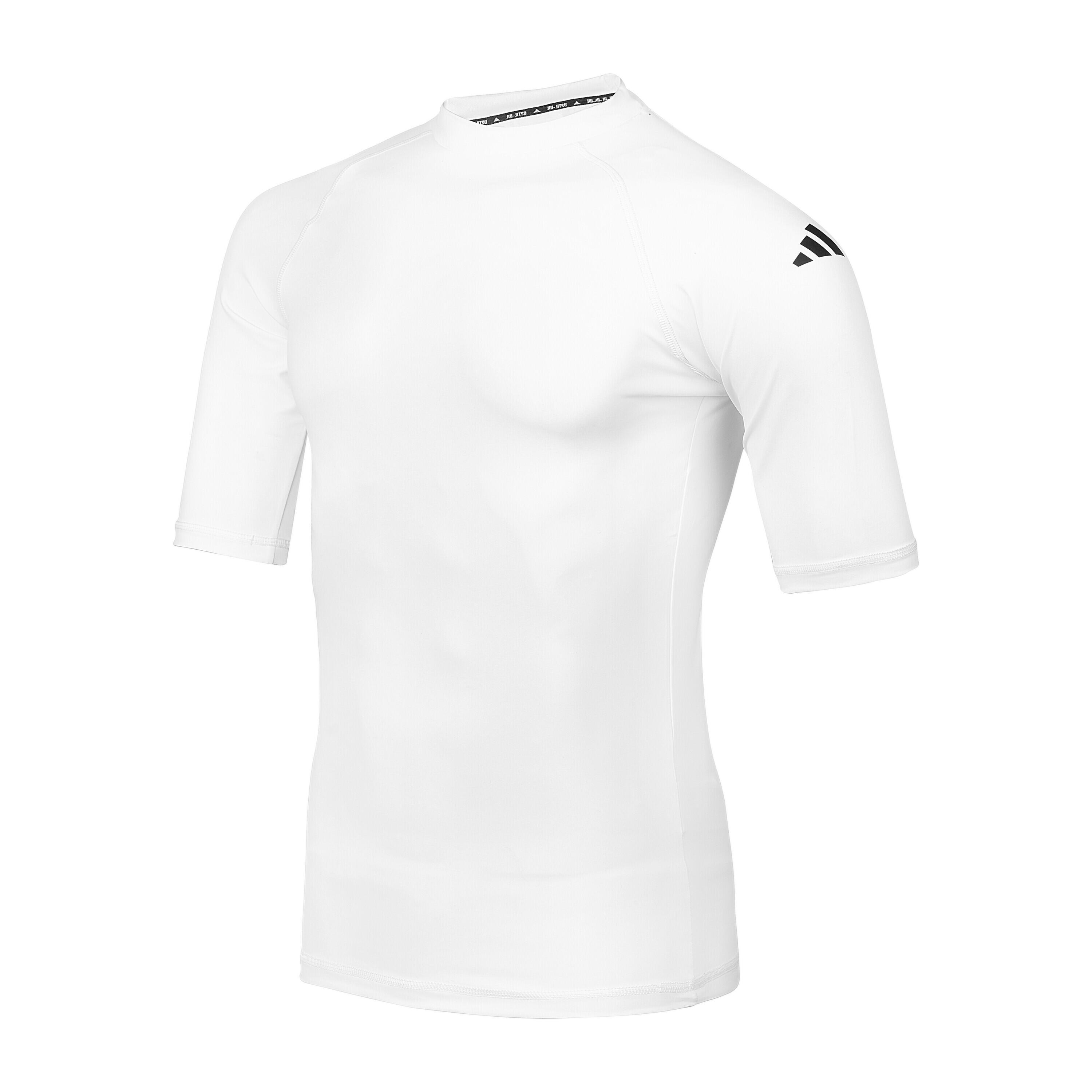 Rashguard adidas blanc- judo 3/6