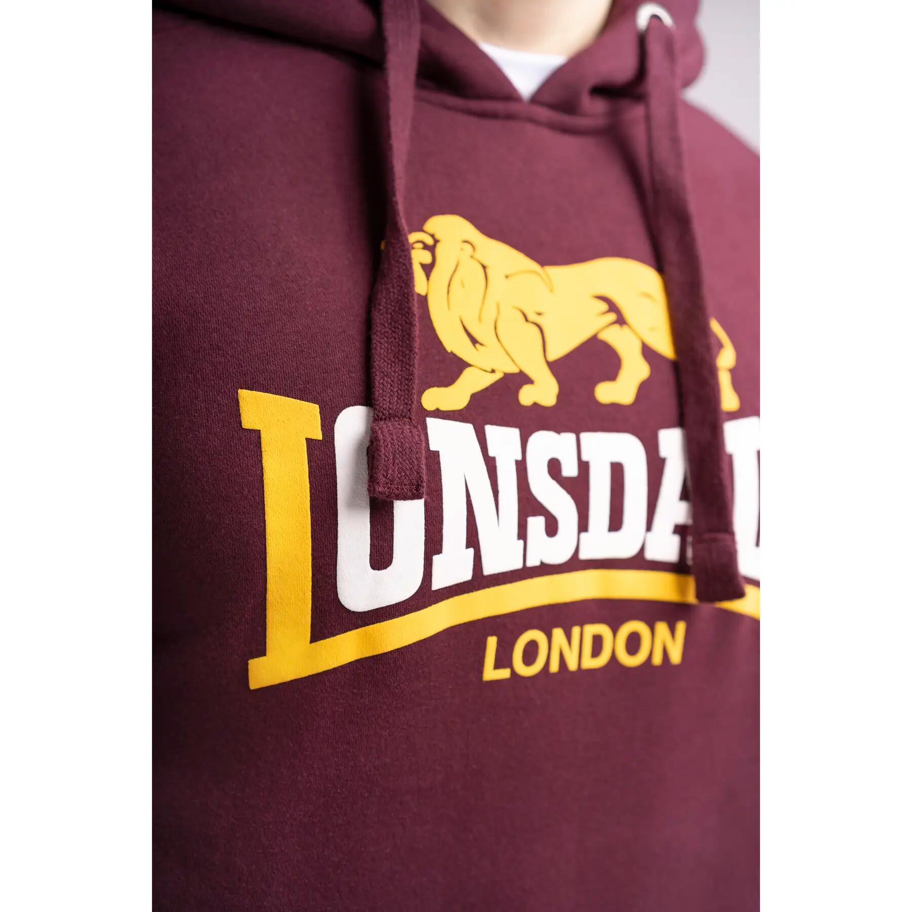 Felpa con cappuccio Lonsdale Thurning 4/6