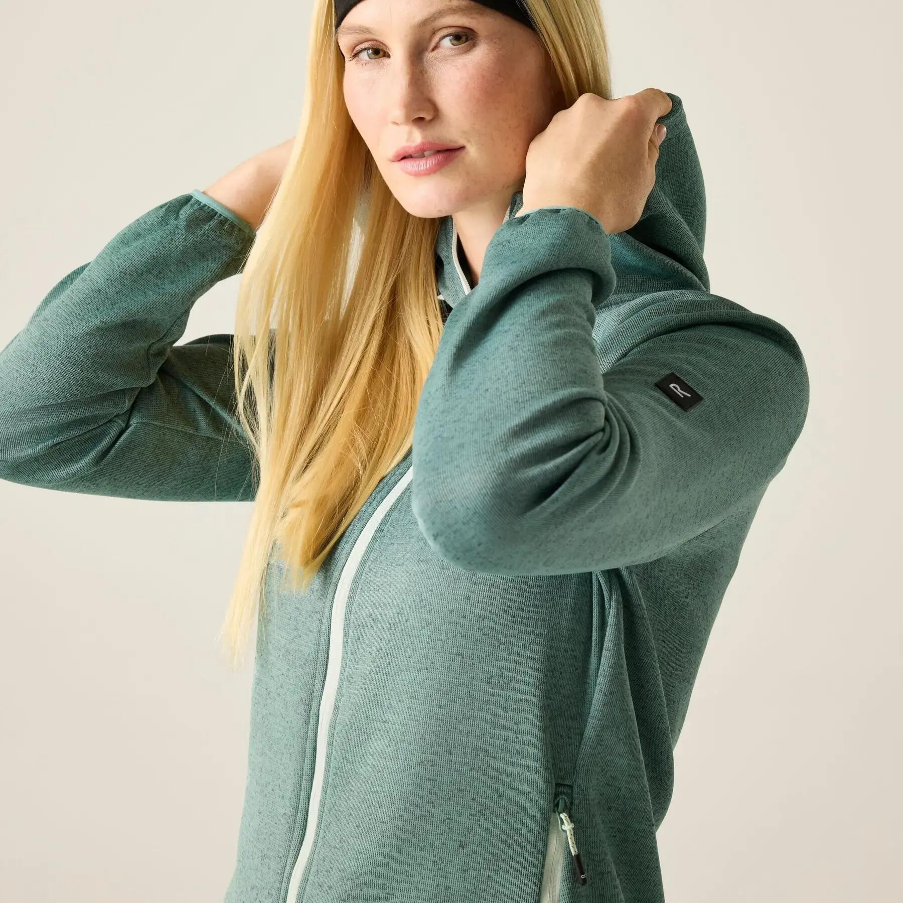 Bloomfield Long Line Fill Zip Hooded Fleece voor dames 7/7