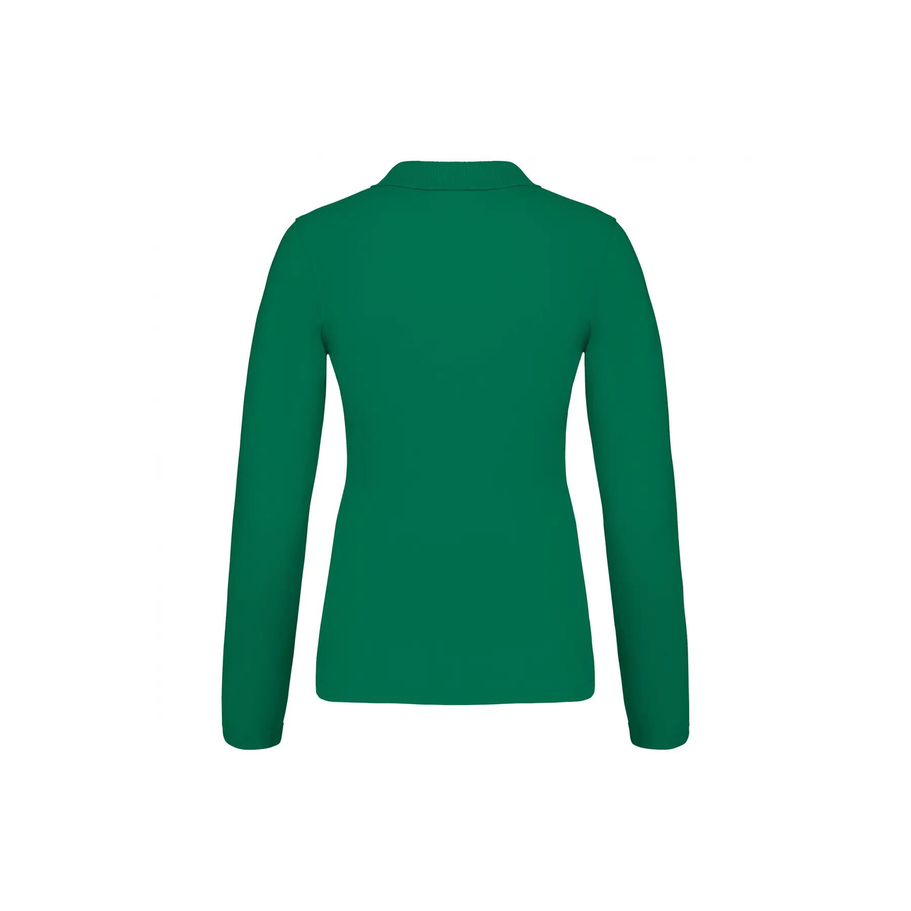 Polo donna a maniche lunghe in piqué Kariban 2/2