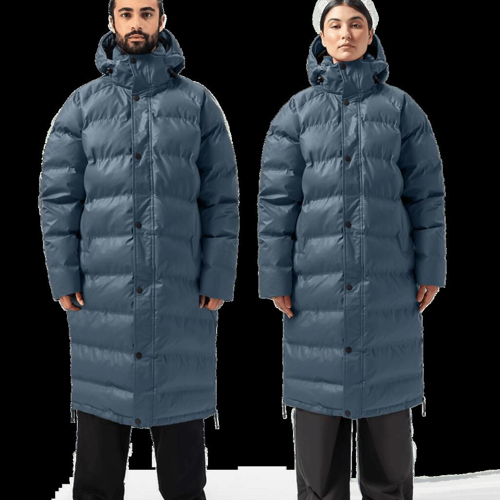 Oversized Puffer Jacket – storm blue