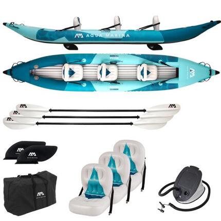 TOURENKAJAK BETTA-475 3 PERSONEN AQUA MARINA (475x80cm)