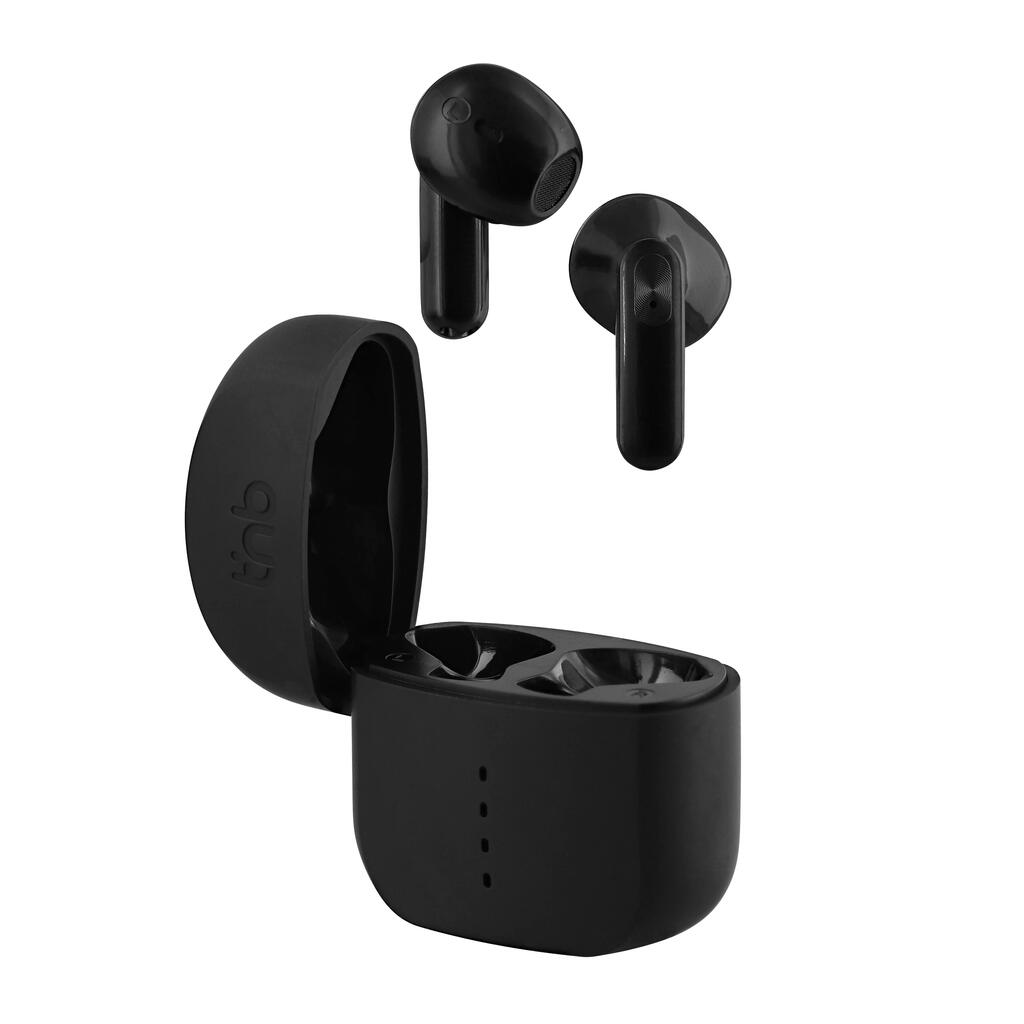 Wireless Earphones with Charging Case T'NB ZIP 2 Black