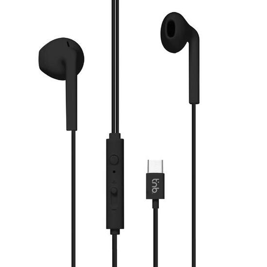 T'nB - Écouteurs Running C-Buds USB-C, micro intégré Noir