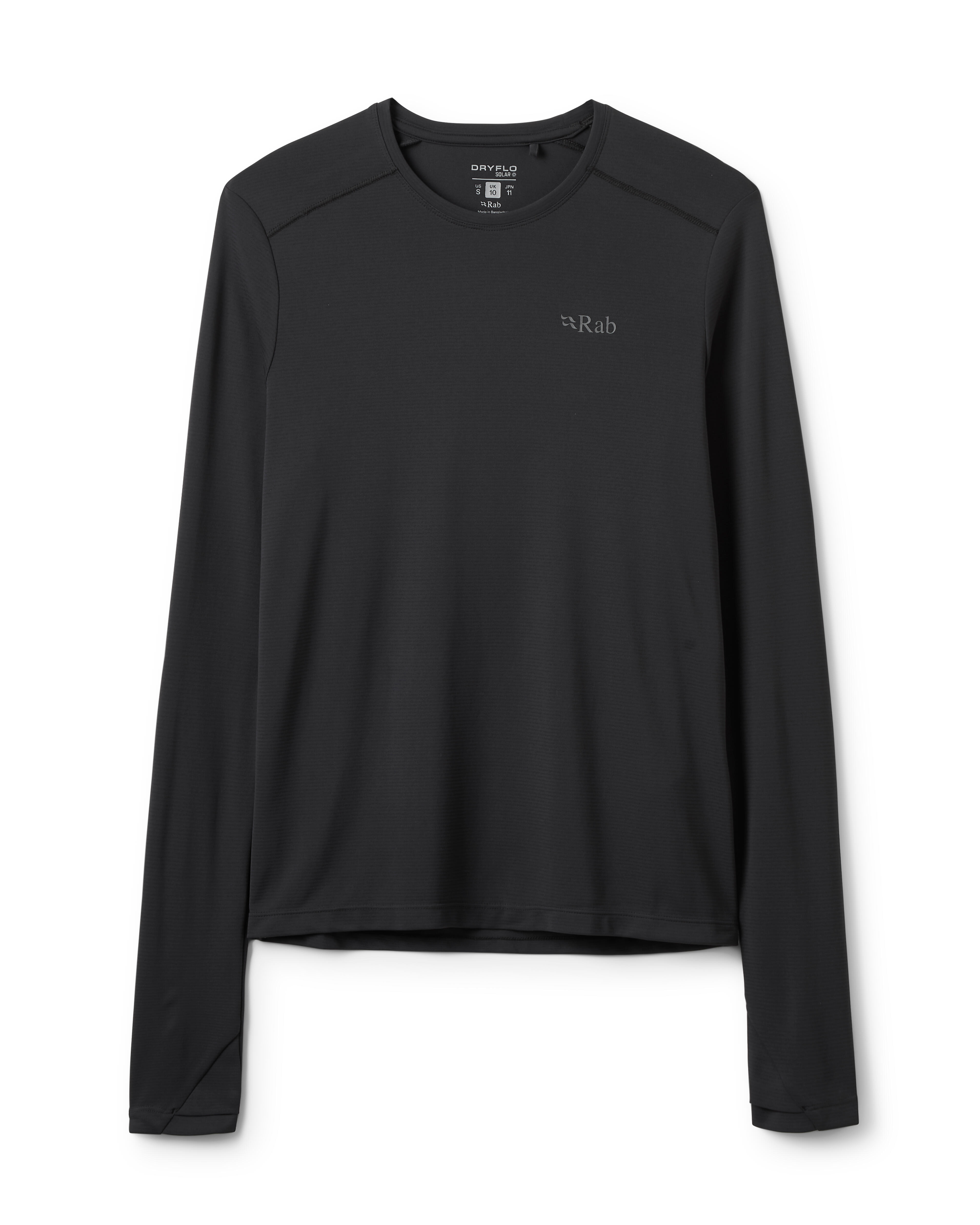 Rab Women's Force Long Sleeve Baselayer Top Black-picture-19