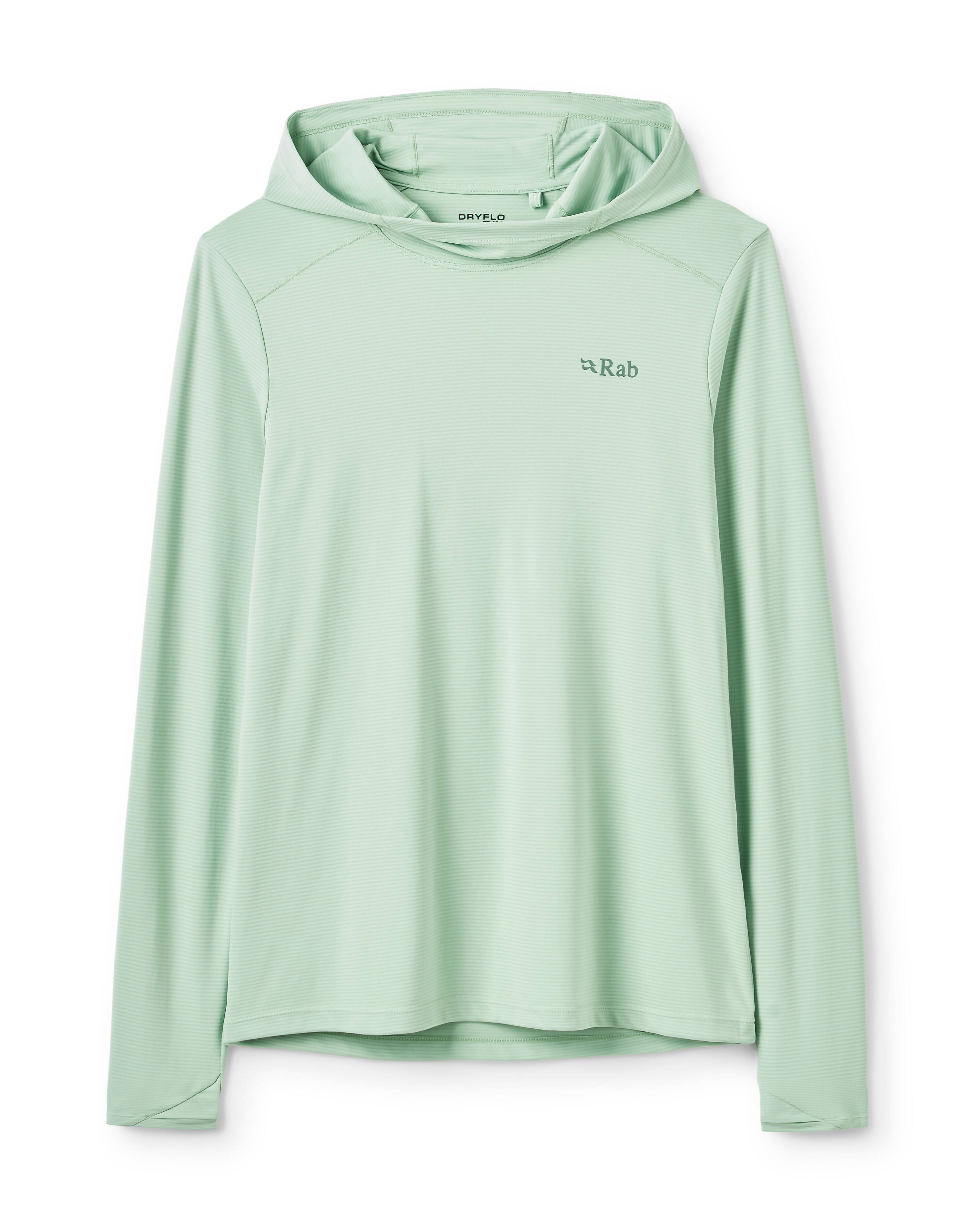 Rab Women's Force Baselayer Hoody  Fig Green -  1