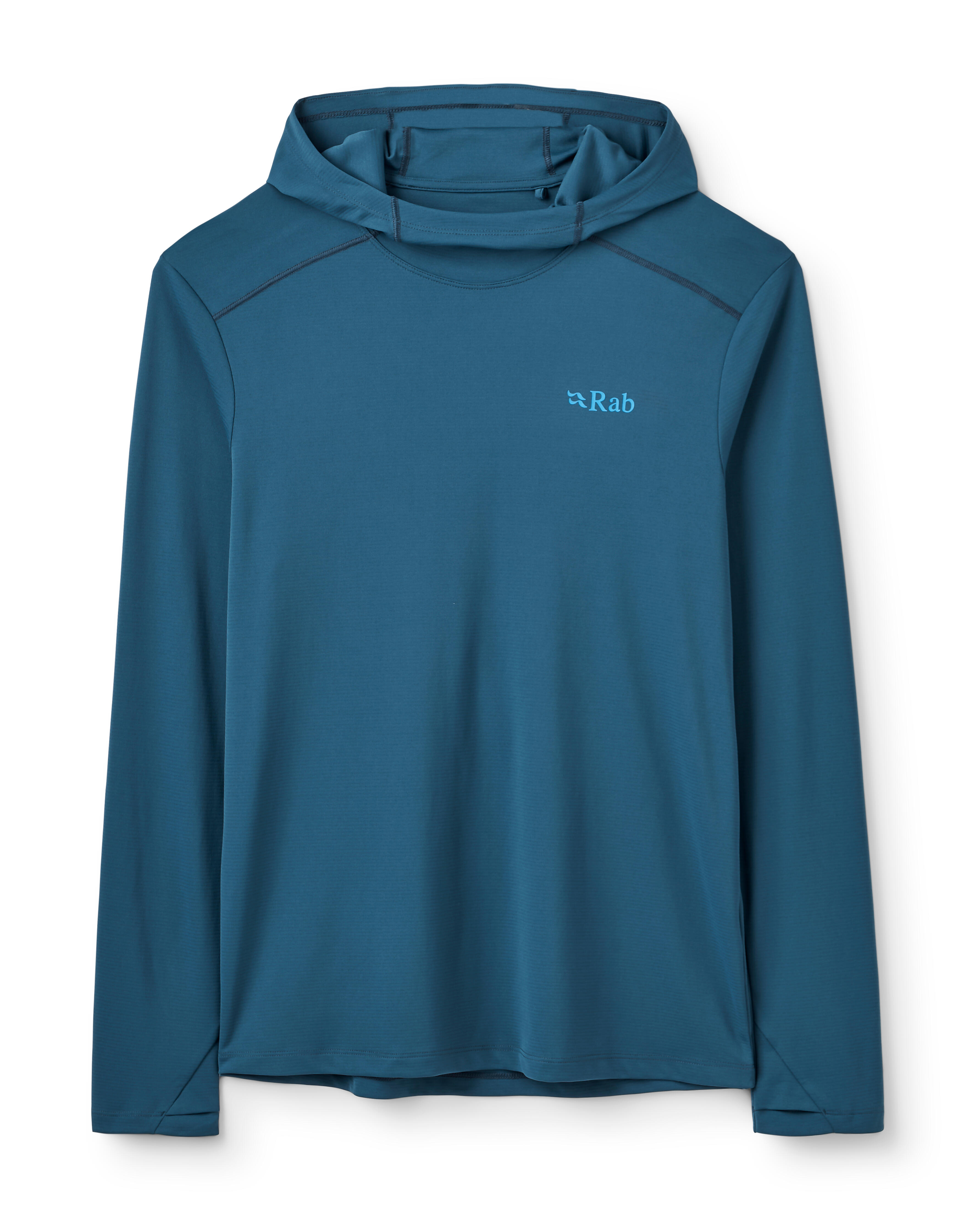 Rab Men's Force Baselayer Hoody Tempest Blue-picture-10