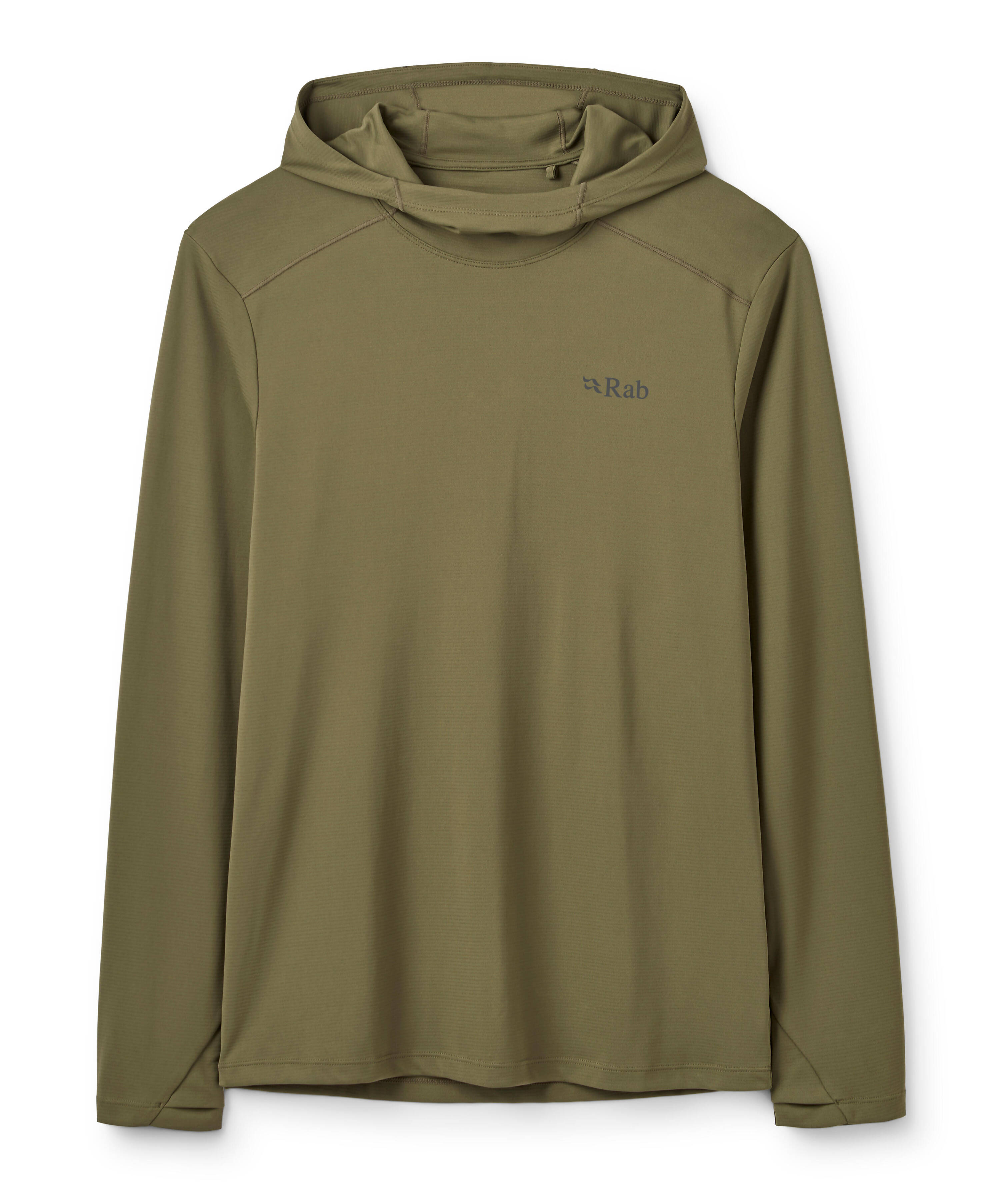 Rab Men's Force Baselayer Hoody  Olive -  1