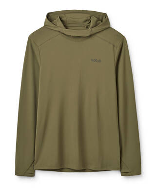 Men's Baselayer Hoody Force - Olive