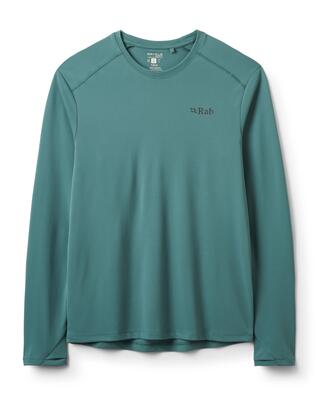 Rab Men's Force Long Sleeve Baselayer Top Sage