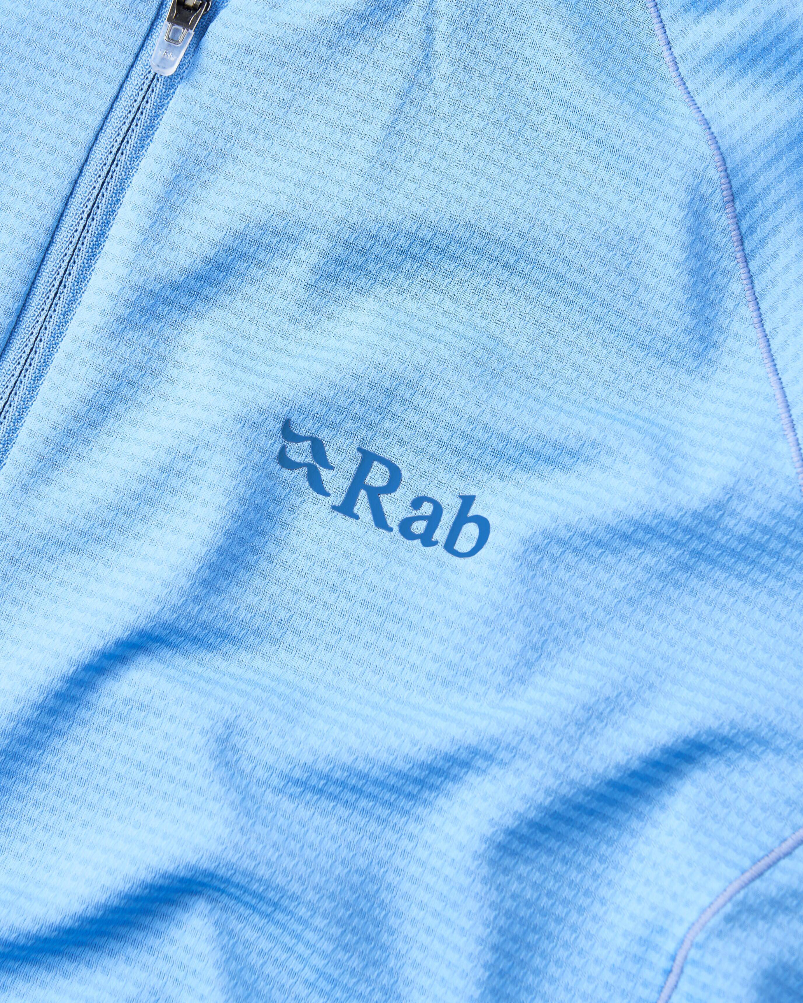 Rab Women's Sonic Long Sleeve Baselayer Zip Top Bluebird -  3