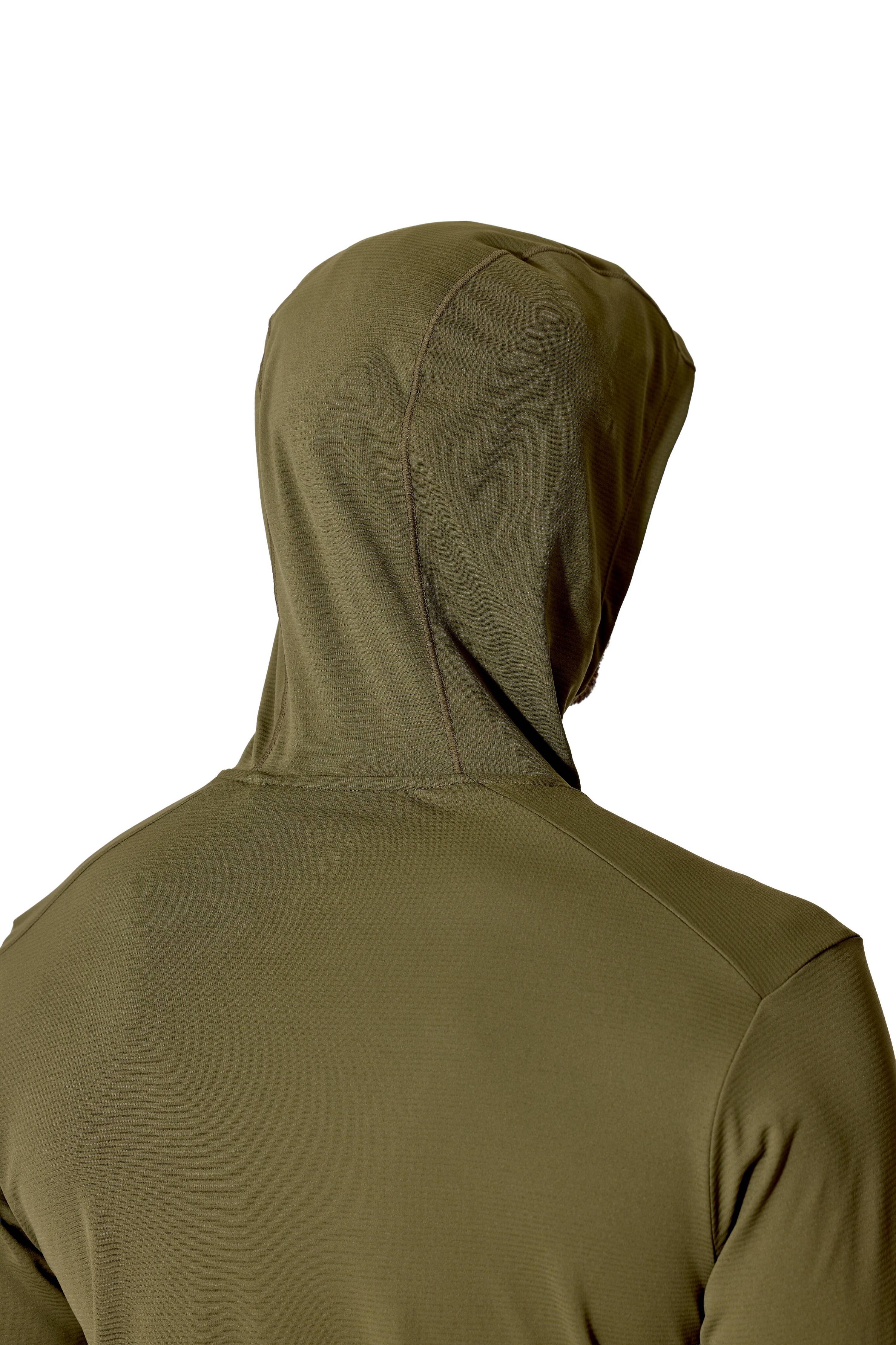 Rab Men's Force Baselayer Hoody  Olive -  3