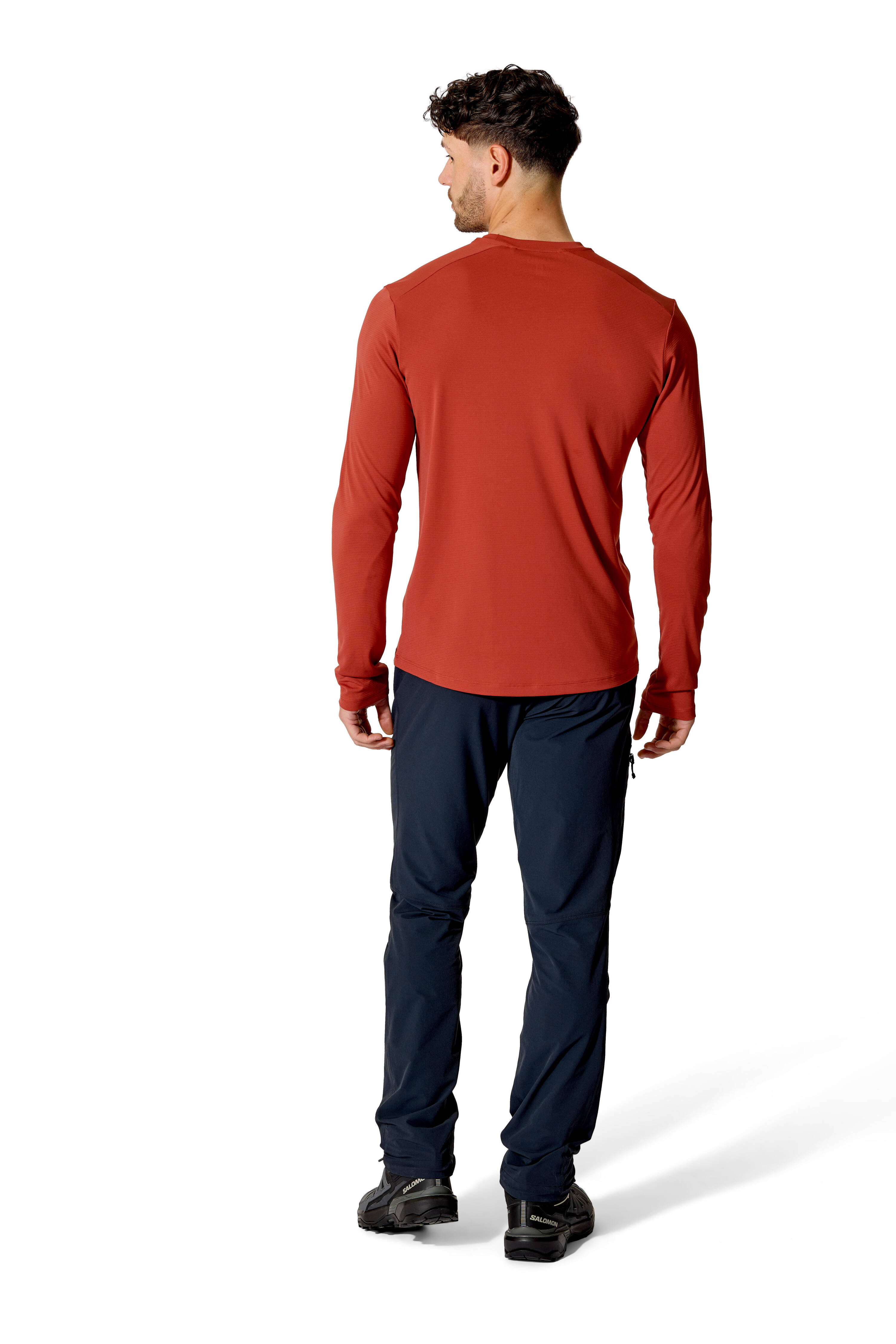 Rab Men's Force Long Sleeve Baselayer Top Tuscan Red -  3