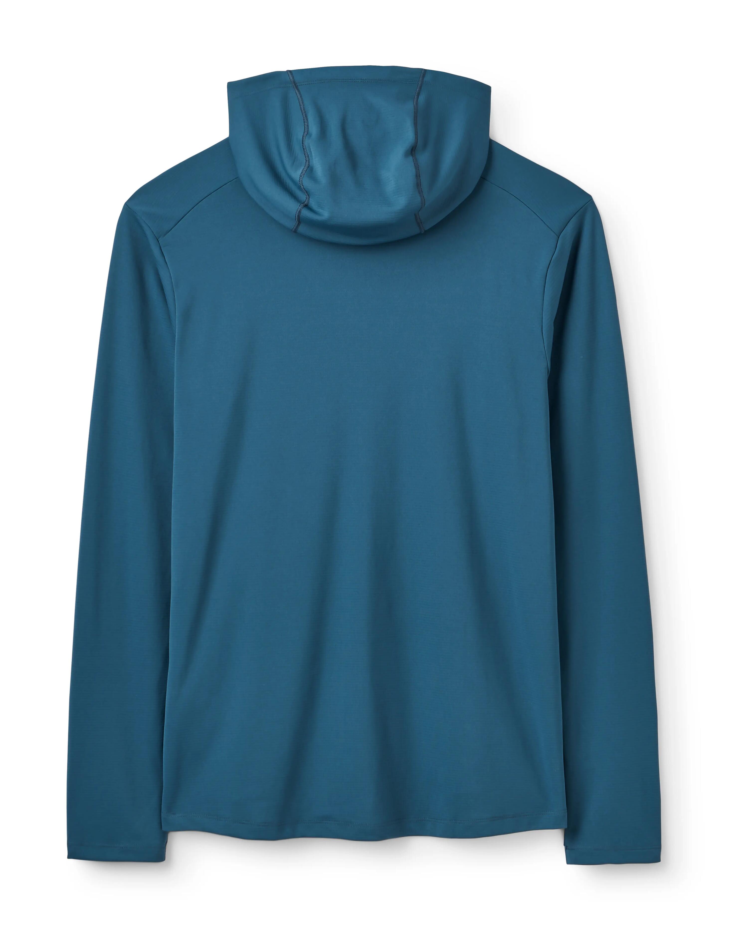 Rab Men's Force Baselayer Hoody Tempest Blue -  2