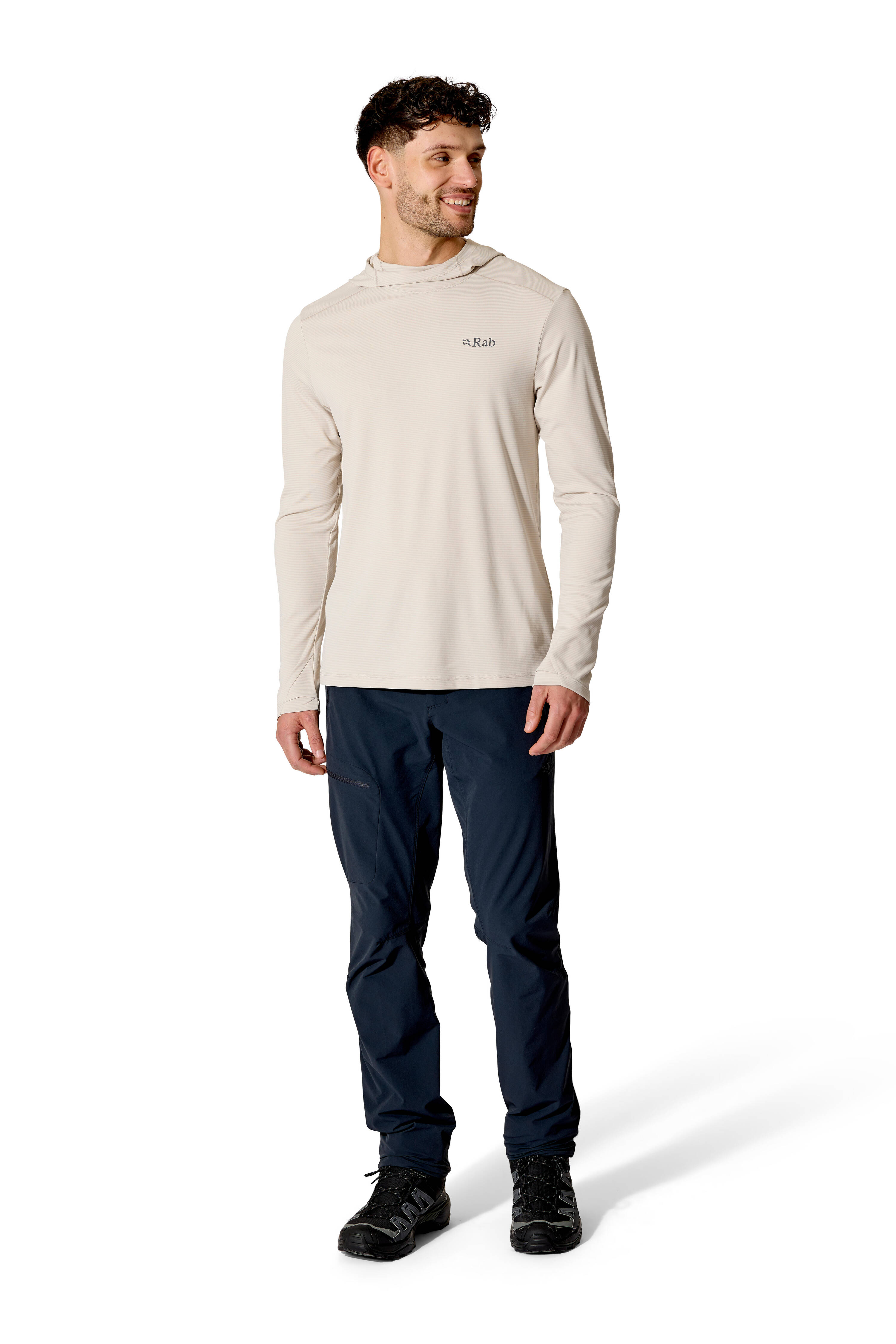 Rab Men's Force Baselayer Hoody Tempest Blue -  5