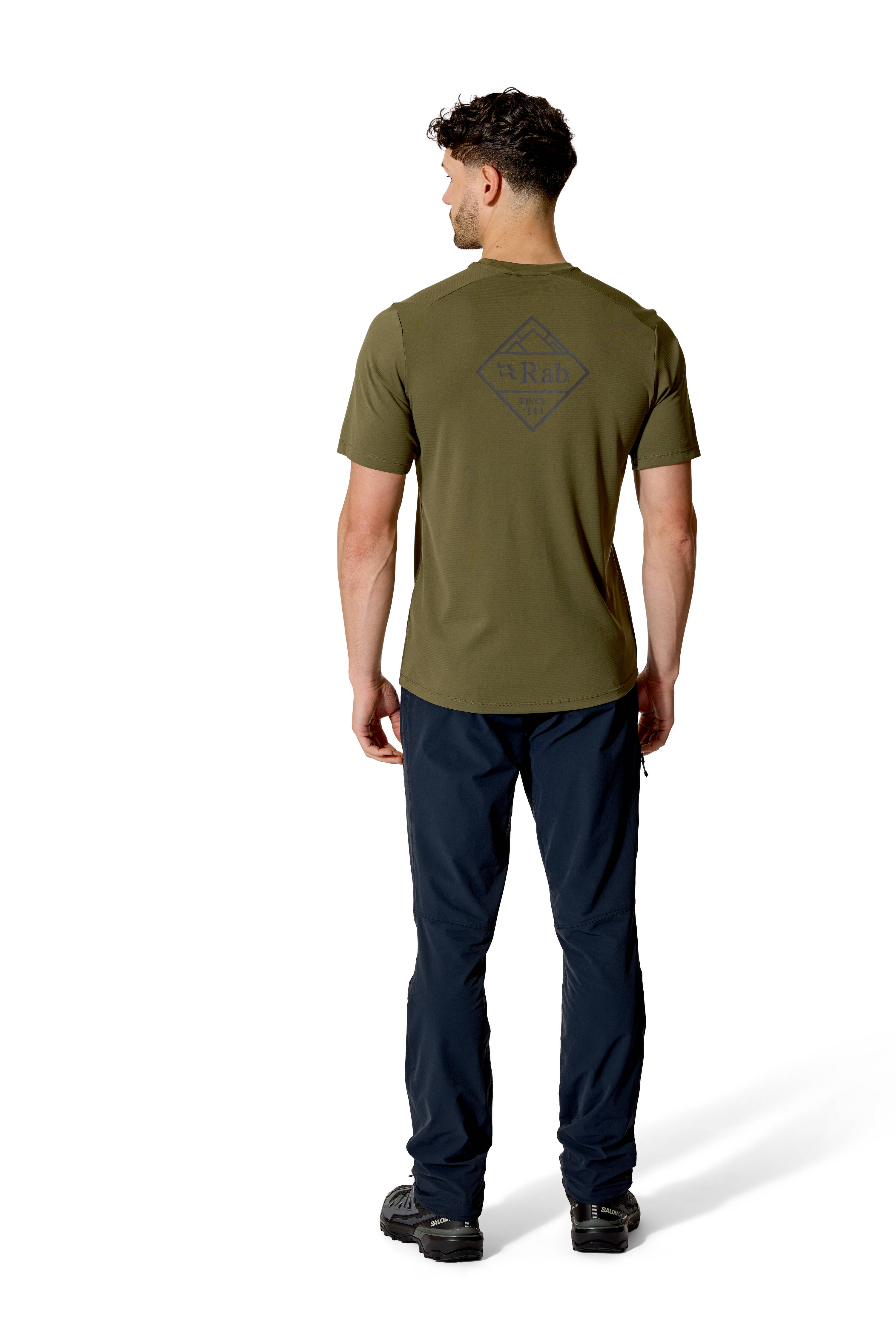 Men's Force Stamp Tee Olive -  5