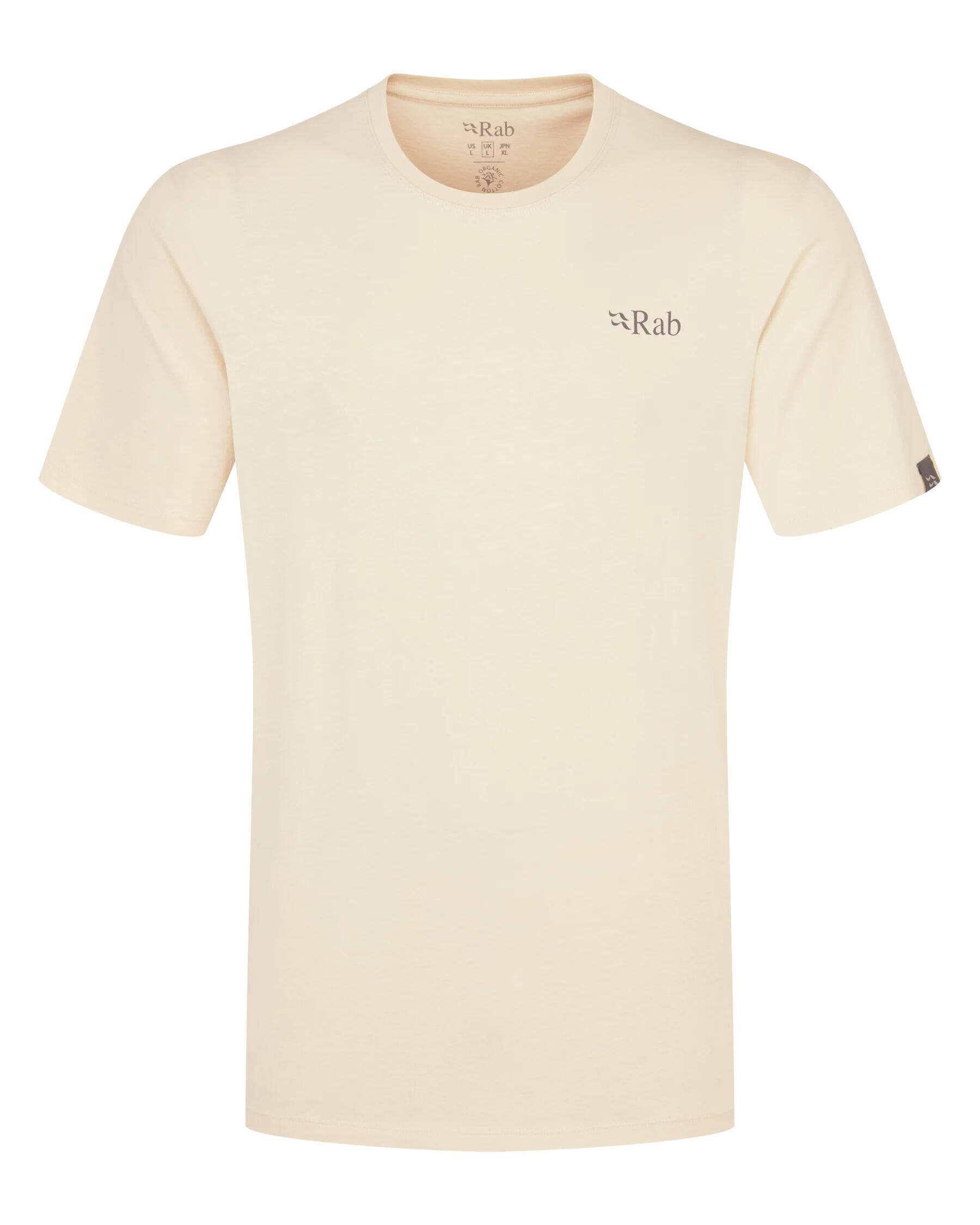 Rab Men's Stance Mountain Peak Tee Ecru -  1