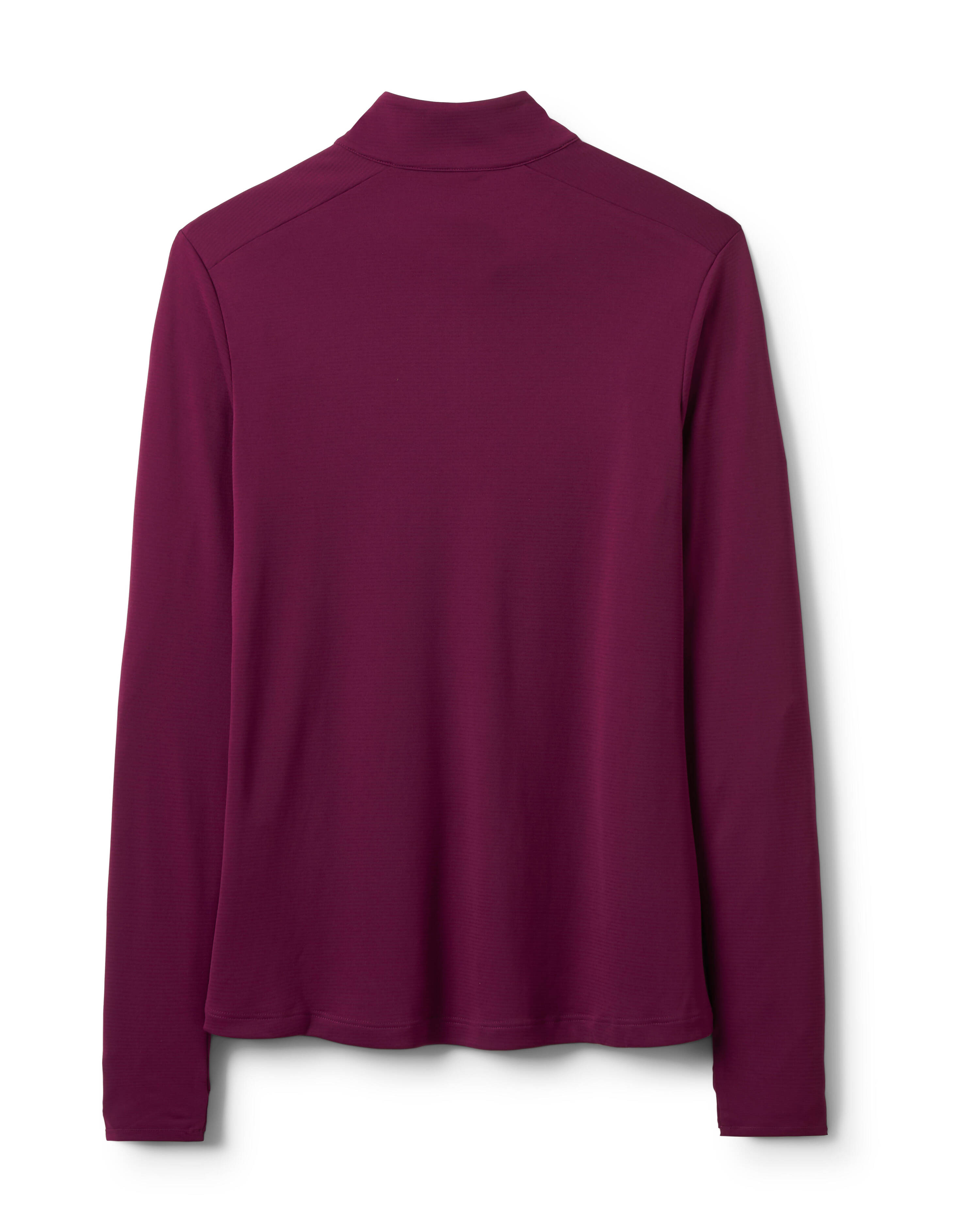 Rab Women's Force Long Sleeve Baselayer Zip Top Mulberry -  2