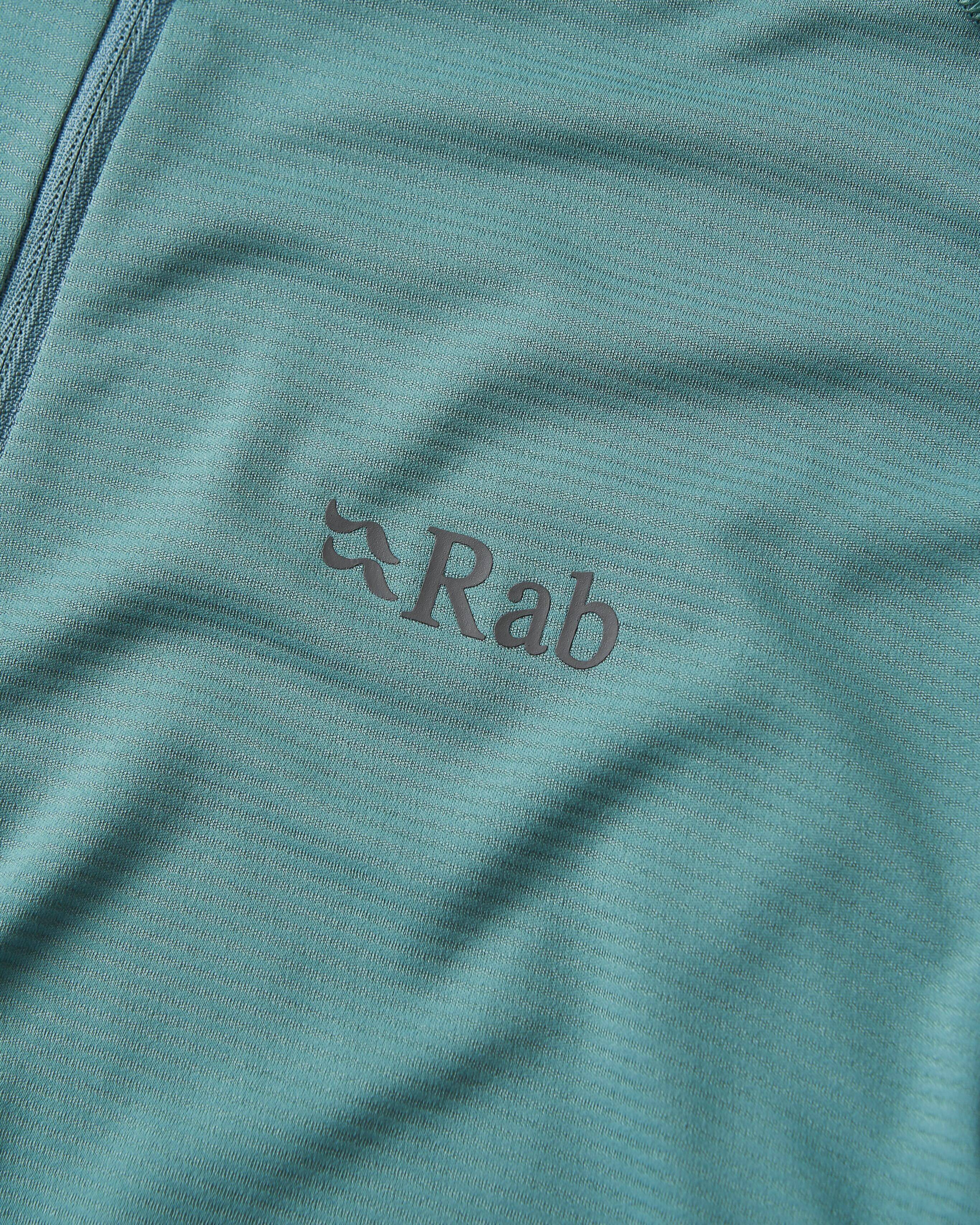 Rab Men's Force Long Sleeve Baselayer Zip Top Sage -  3
