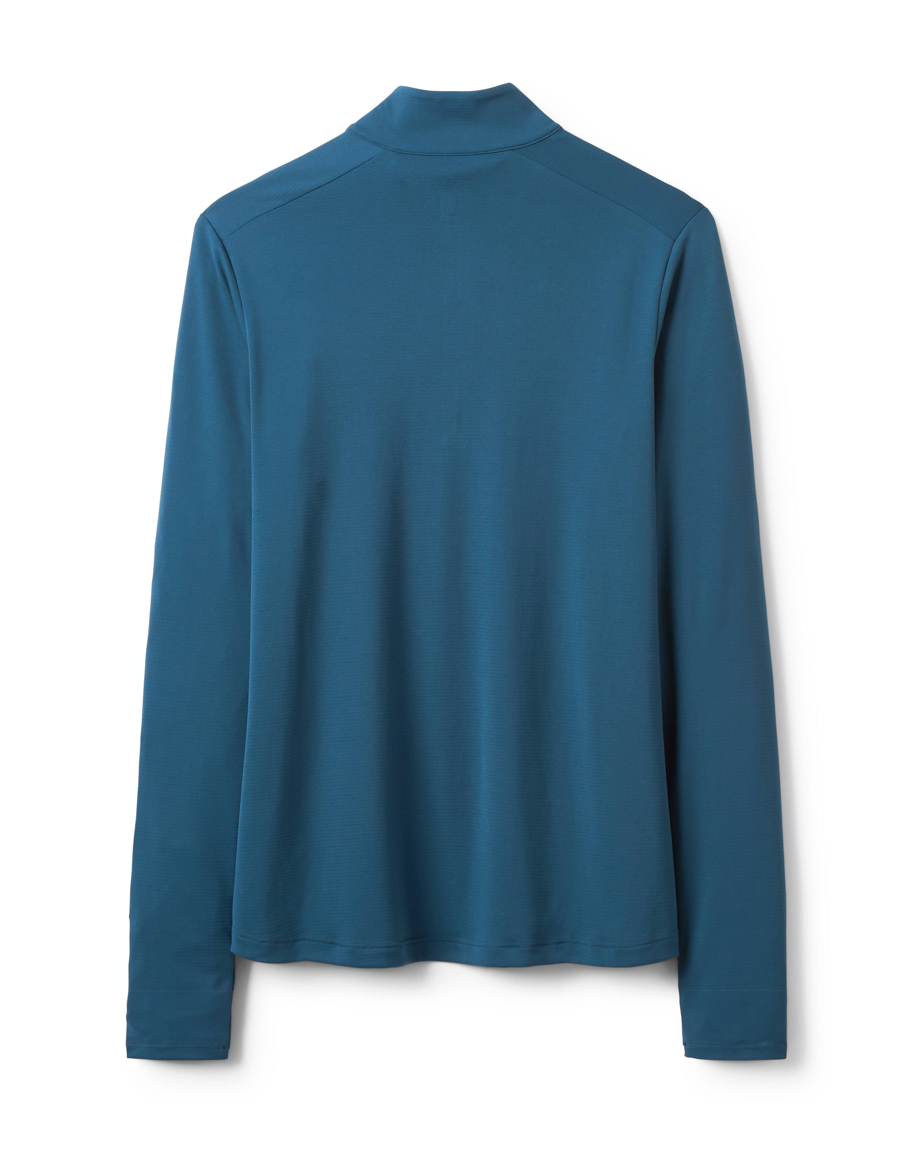 Rab Women's Force Long Sleeve Baselayer Zip Top  Tempest Blue -  2