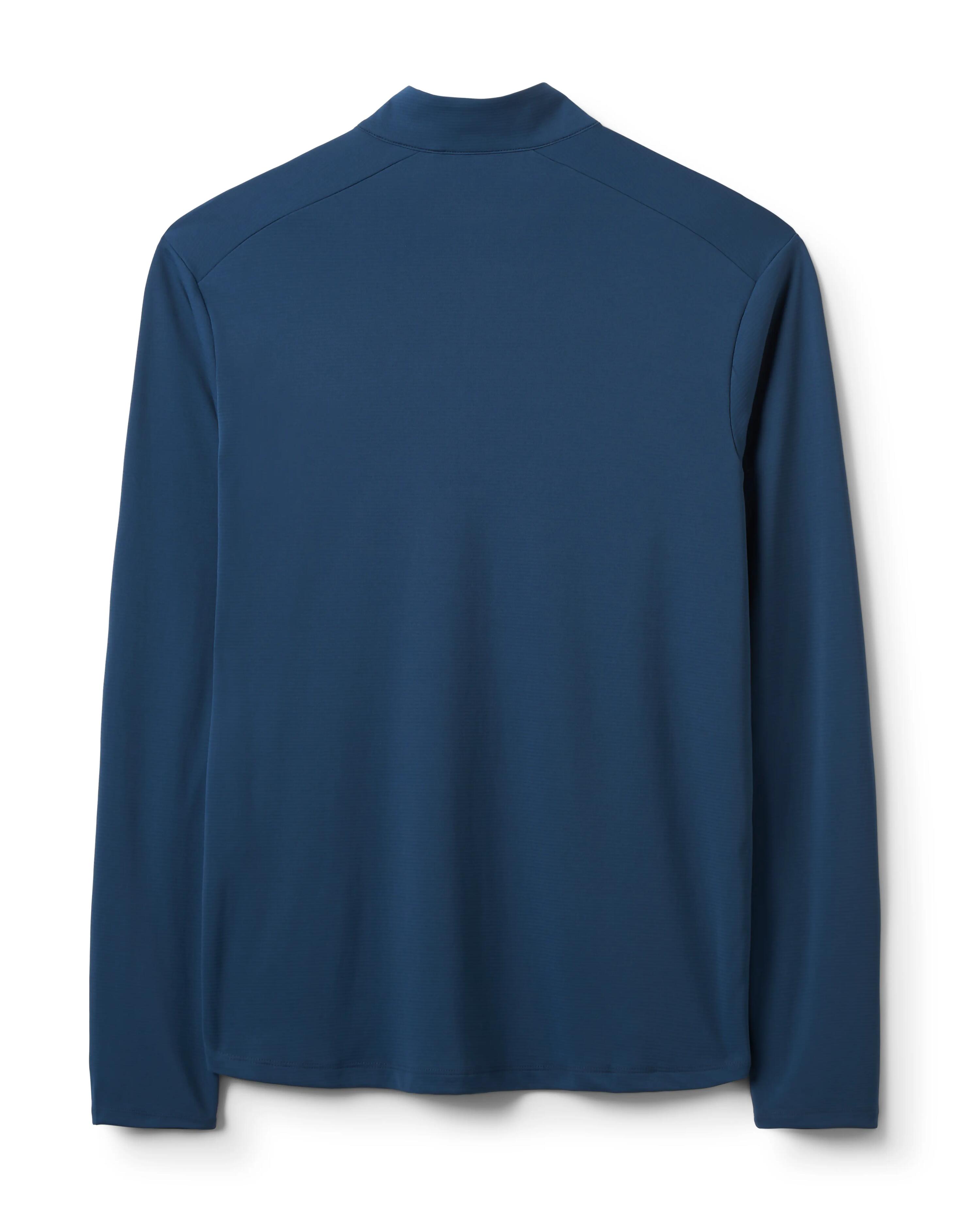 Rab Men's Force Long Sleeve Baselayer Zip Top Tempest Blue -  2