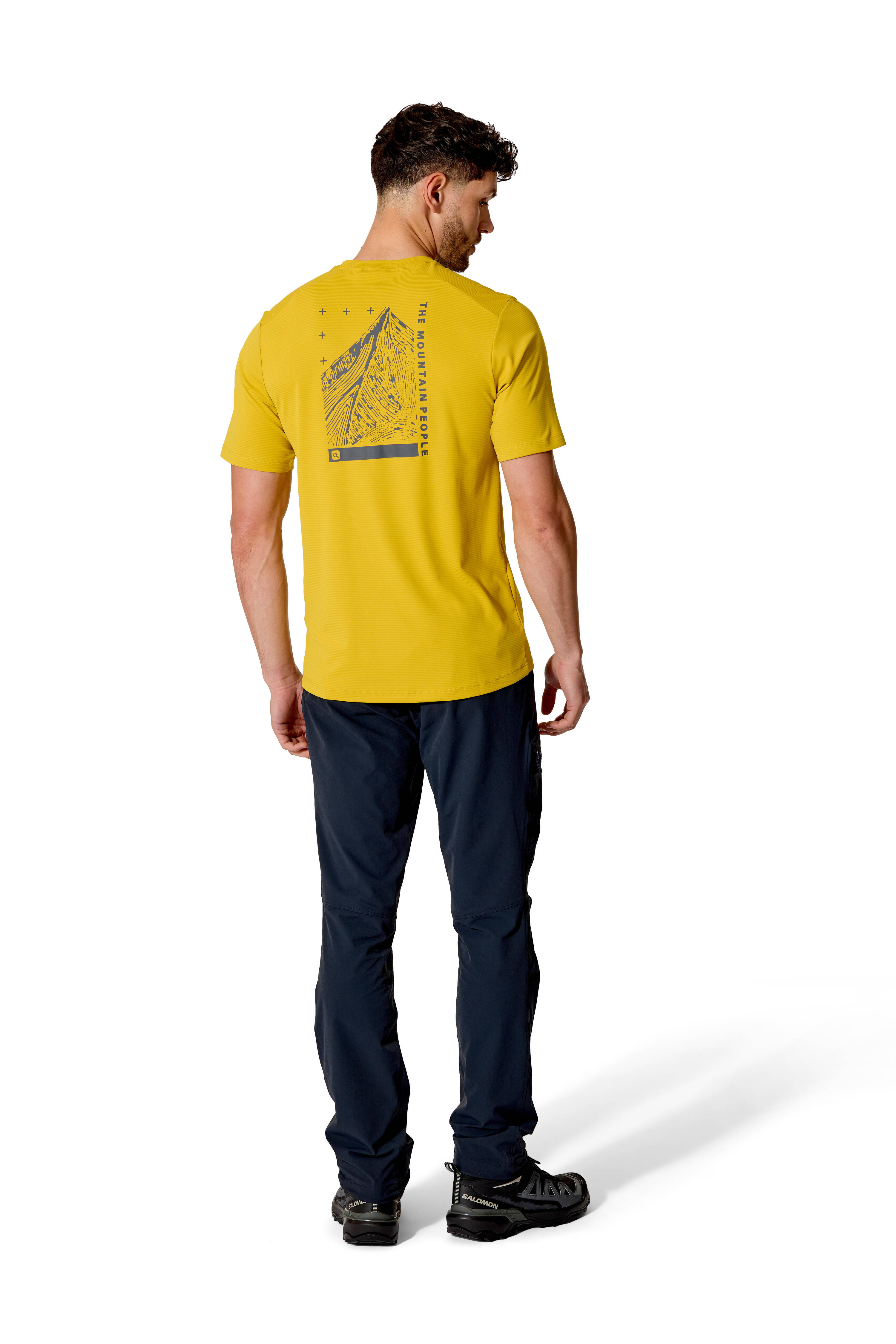 Rab Men's Force Esker Baselayer Tee Dark Pollen -  3