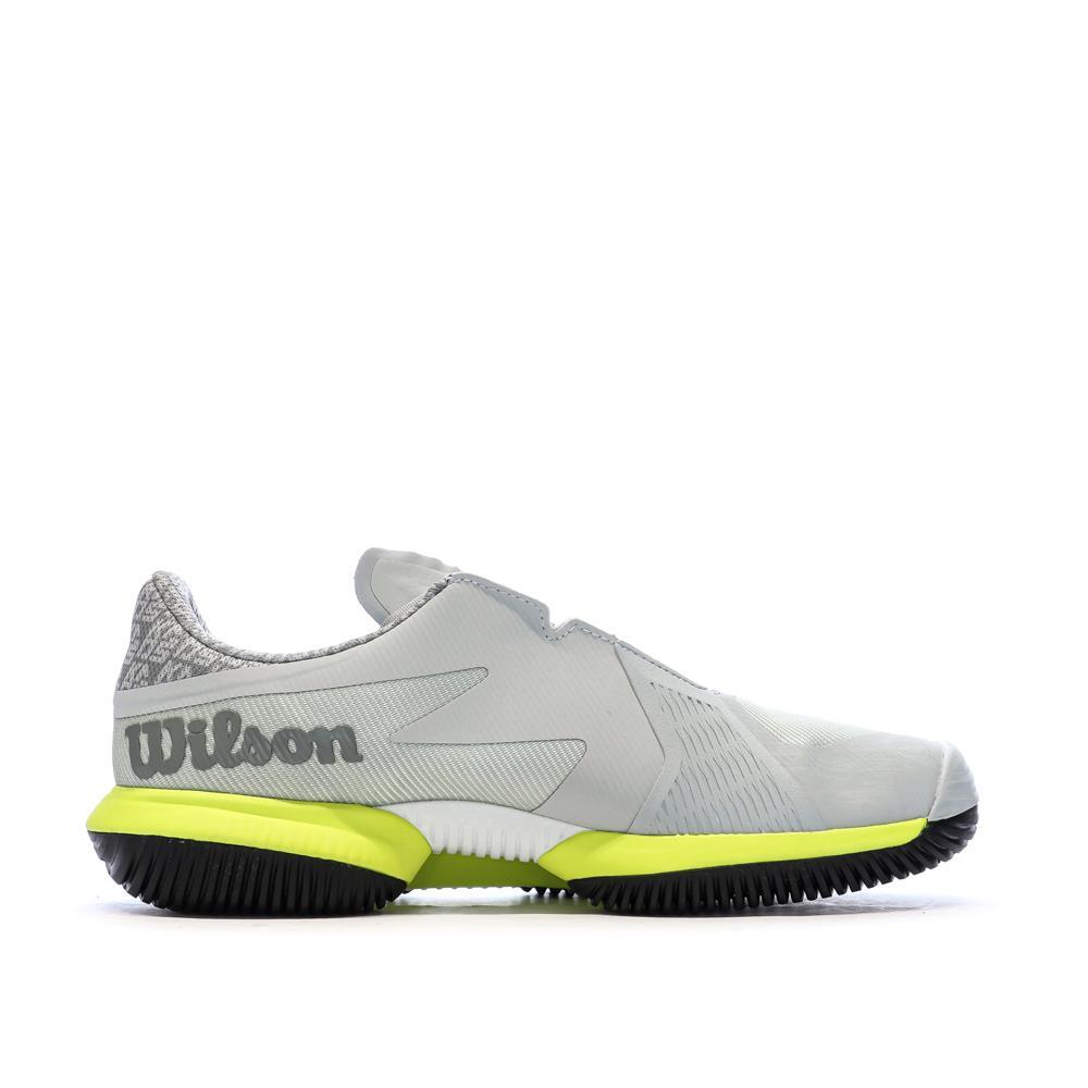 Zapatillas de Tenis Wilson Hurakn Grises/Amarillas para Hombre 2/7