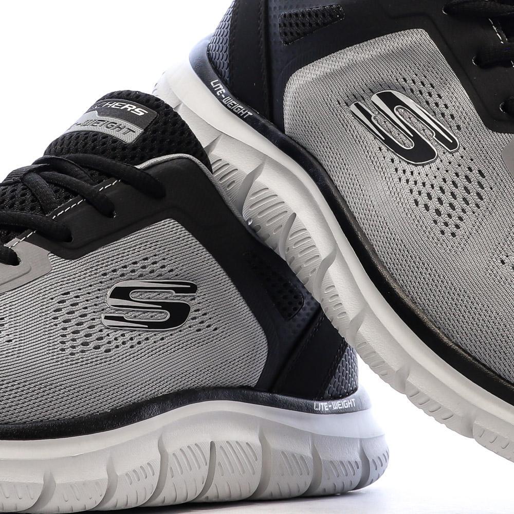 Zapatillas Hombre Skechers Track Broader Grises 7/7