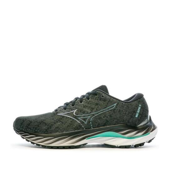 Zapatillas Running Hombre Negras Mizuno Wave Inspire 19
