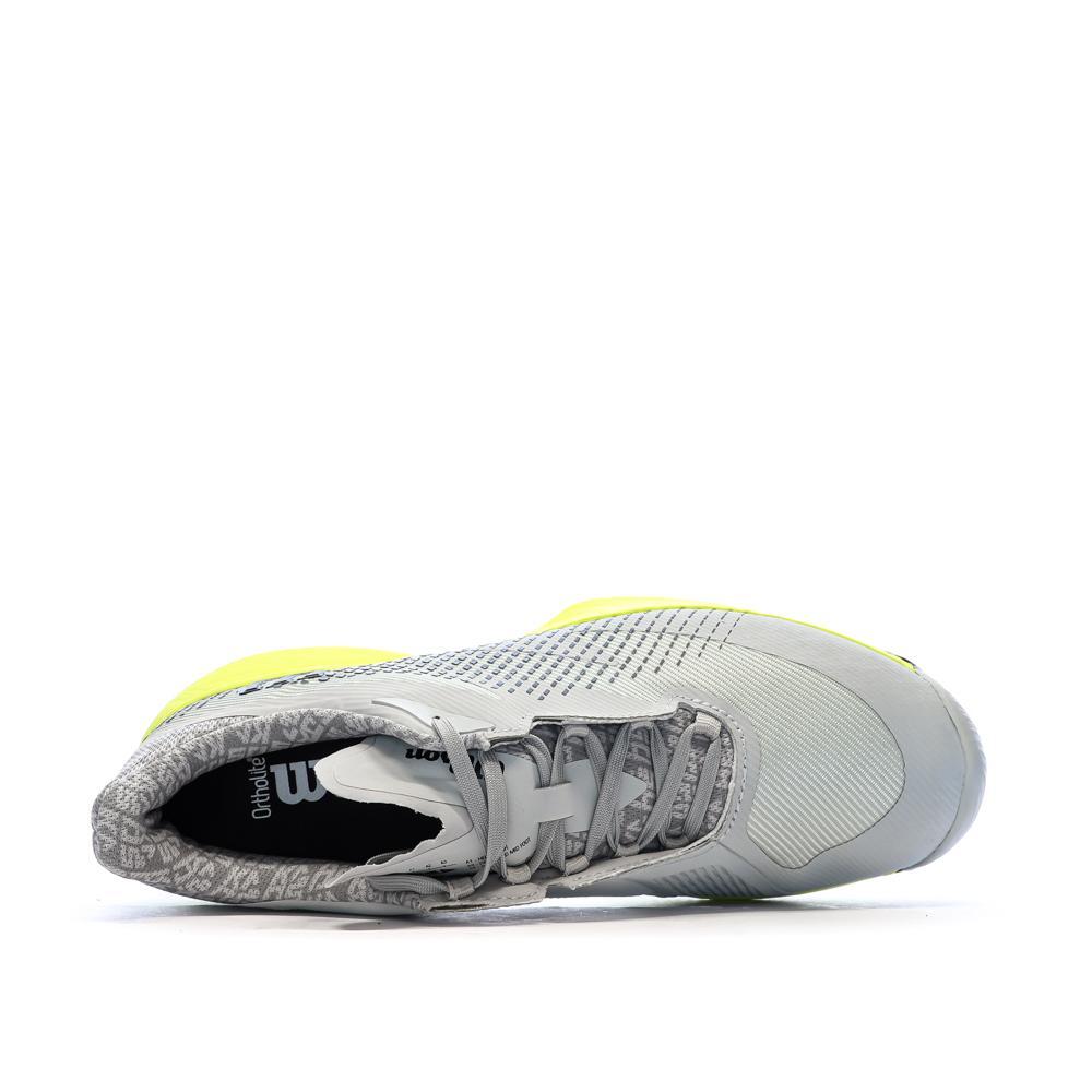 Zapatillas de Tenis Wilson Hurakn Grises/Amarillas para Hombre 4/7