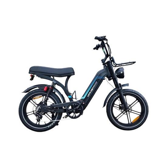 AE-trading Ouxi Q8 Fatbike – Zwart – Lage Instap