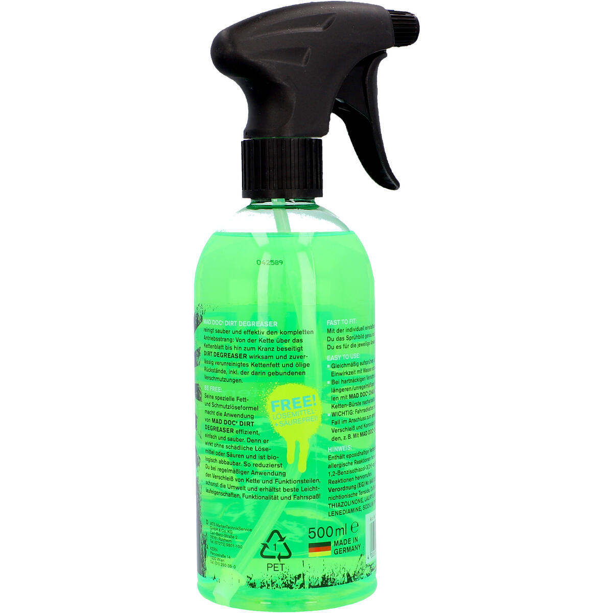 MAD DOCs E-Bike- und Fahrrad-Ketten-und Antriebs-Reiniger - 500ml 7/7