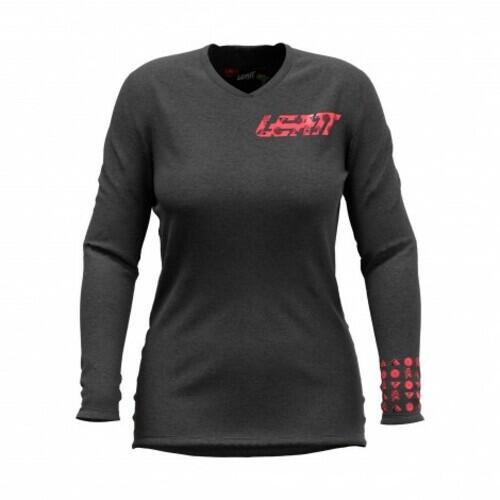 Maglia ciclismo Donna MTB GRAVITY 2.0 Nero