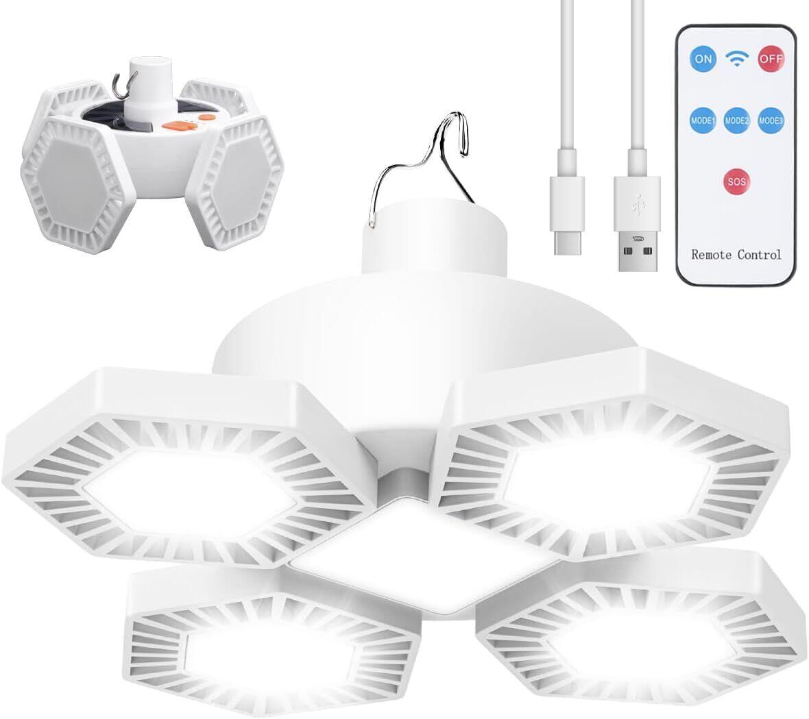 Solar Camping Lantern with Remote Control for Outdoors