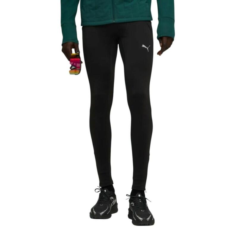 Leggings de Running 1579 Homem Preto 2/3