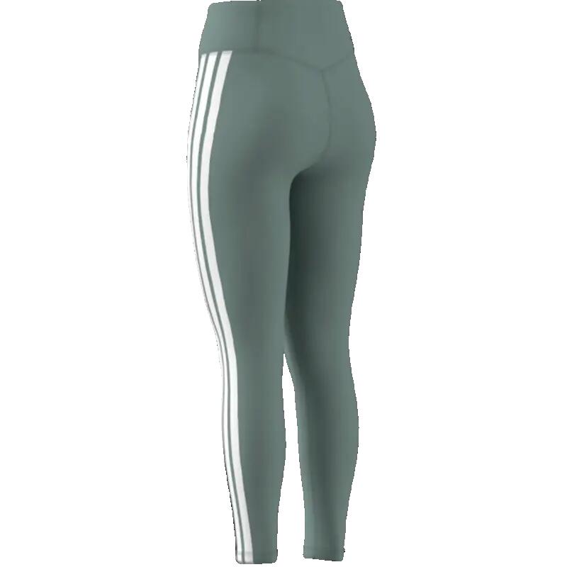 Legging long femme adidas vert KC2948 3/4