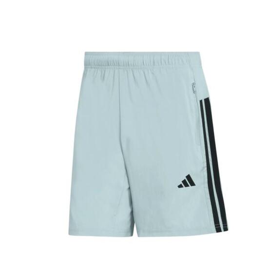 Short Adidas Workout Essentials 3-Stripes Woven - Gris